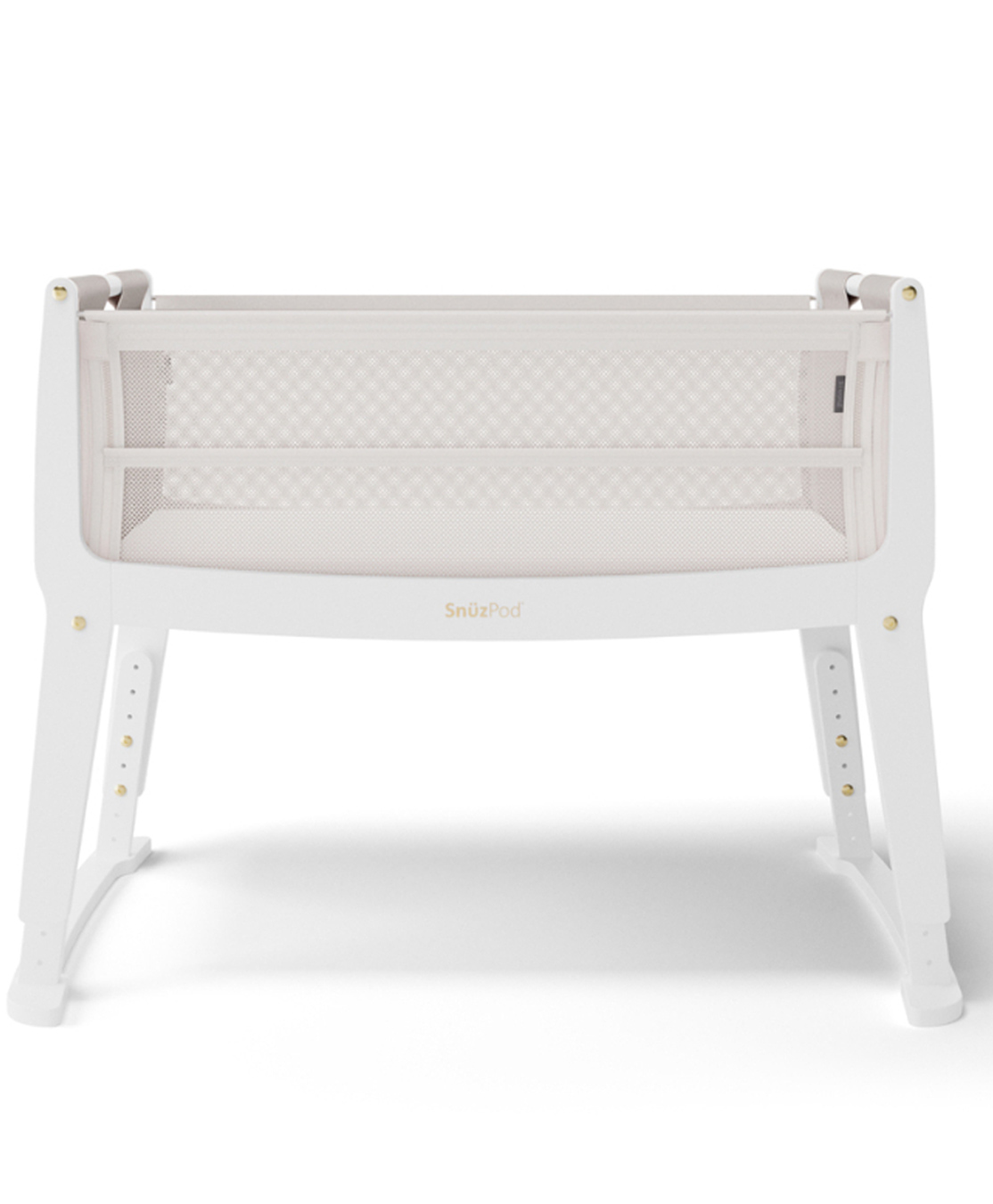 SnuzPod Studio Multifunctional Bedside Crib - White-image-14