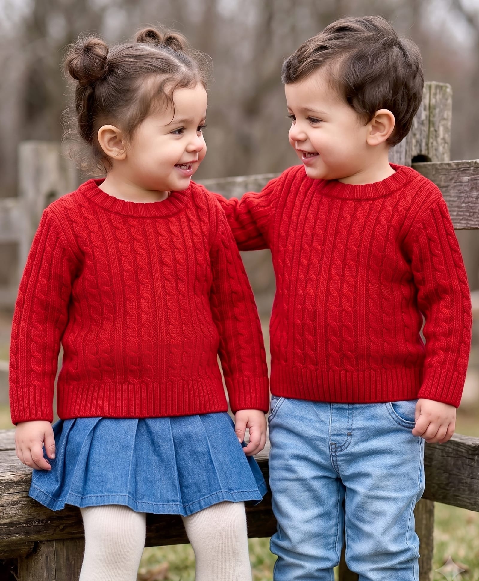 Babyhug Knit Full Sleeves Pullover Sweater With Cable Knit Design - Red-picture-10