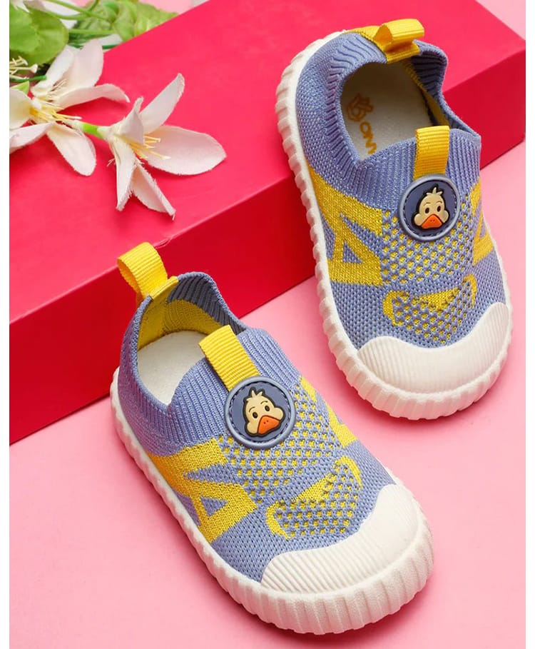 ONYC Slip On Ducky Toddler's First Step Shoes - Light Blue & Yellow-image-43