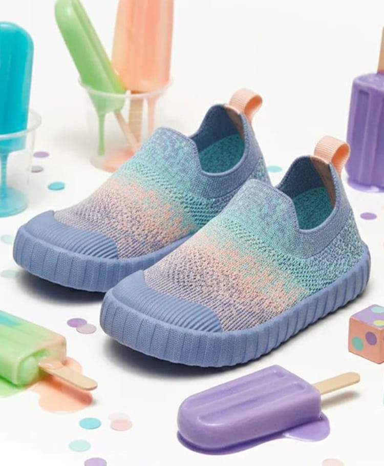 ONYC Slip On Ice Lolly Toddlers's First Step Shoes - Sky Blue-image-32