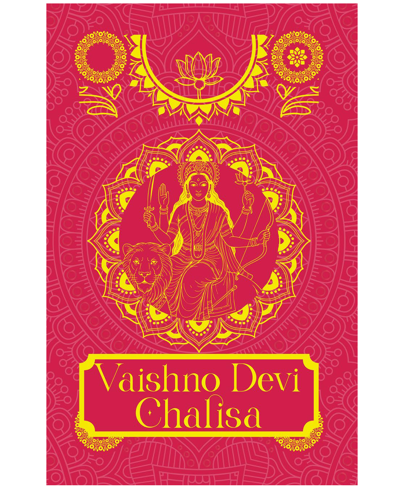 Vaishno Devi Chalisa [Premium Hardbound Edition]- English And Hindi-image-3
