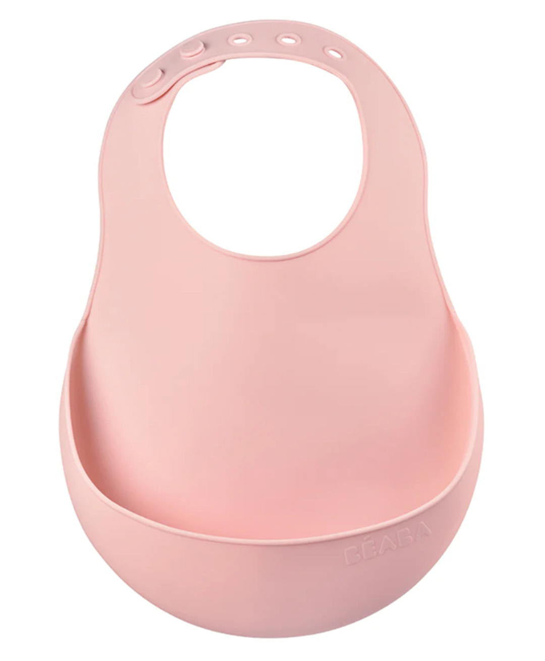 Beaba Silicone Bib - Old Pink-picture-27