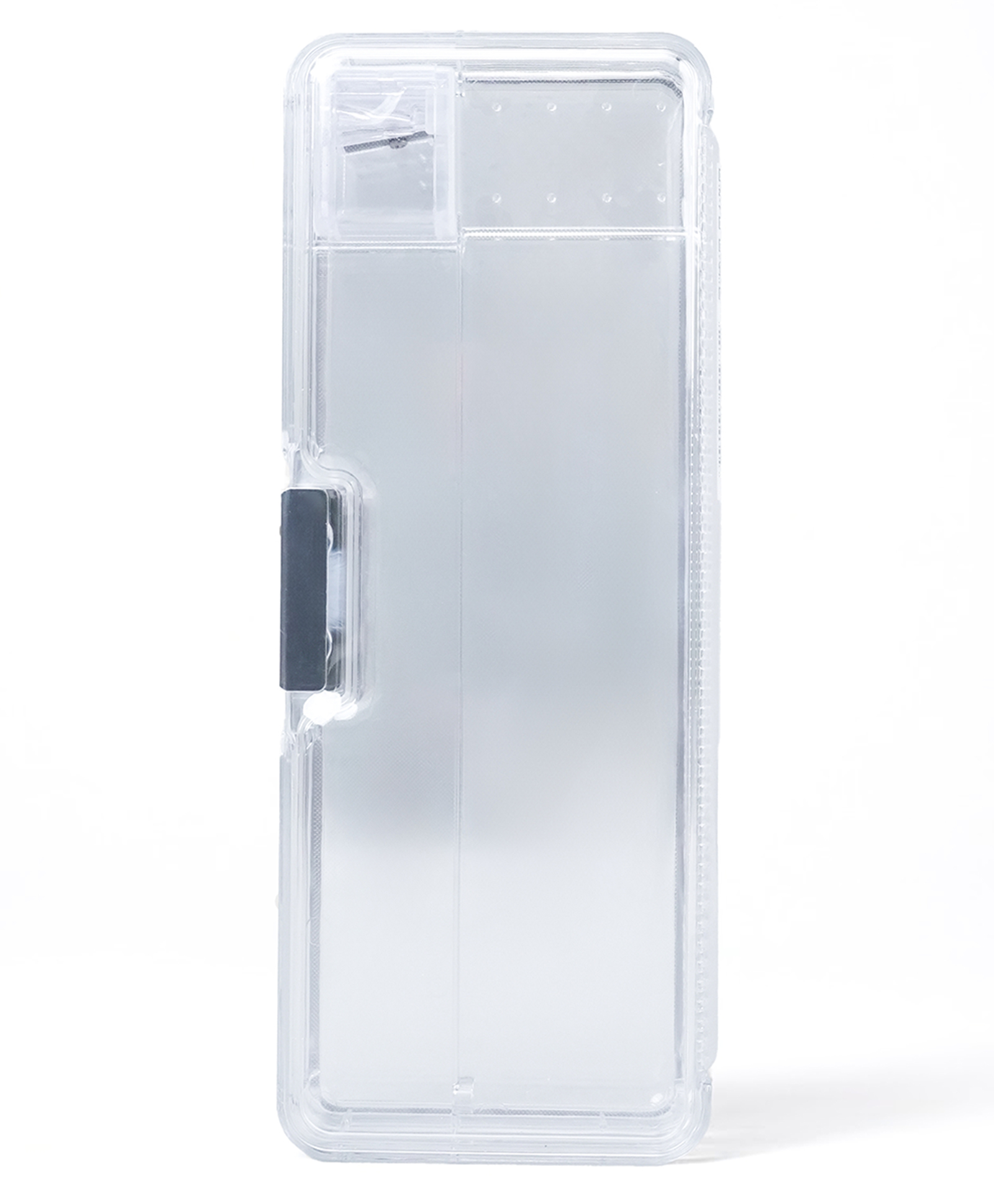 QIPS Transparent Double-Sided Pencil Box with Magnetic Lock & Sharpener | Exam-Safe Clear Pencil Box for School & Board Exams-picture-26