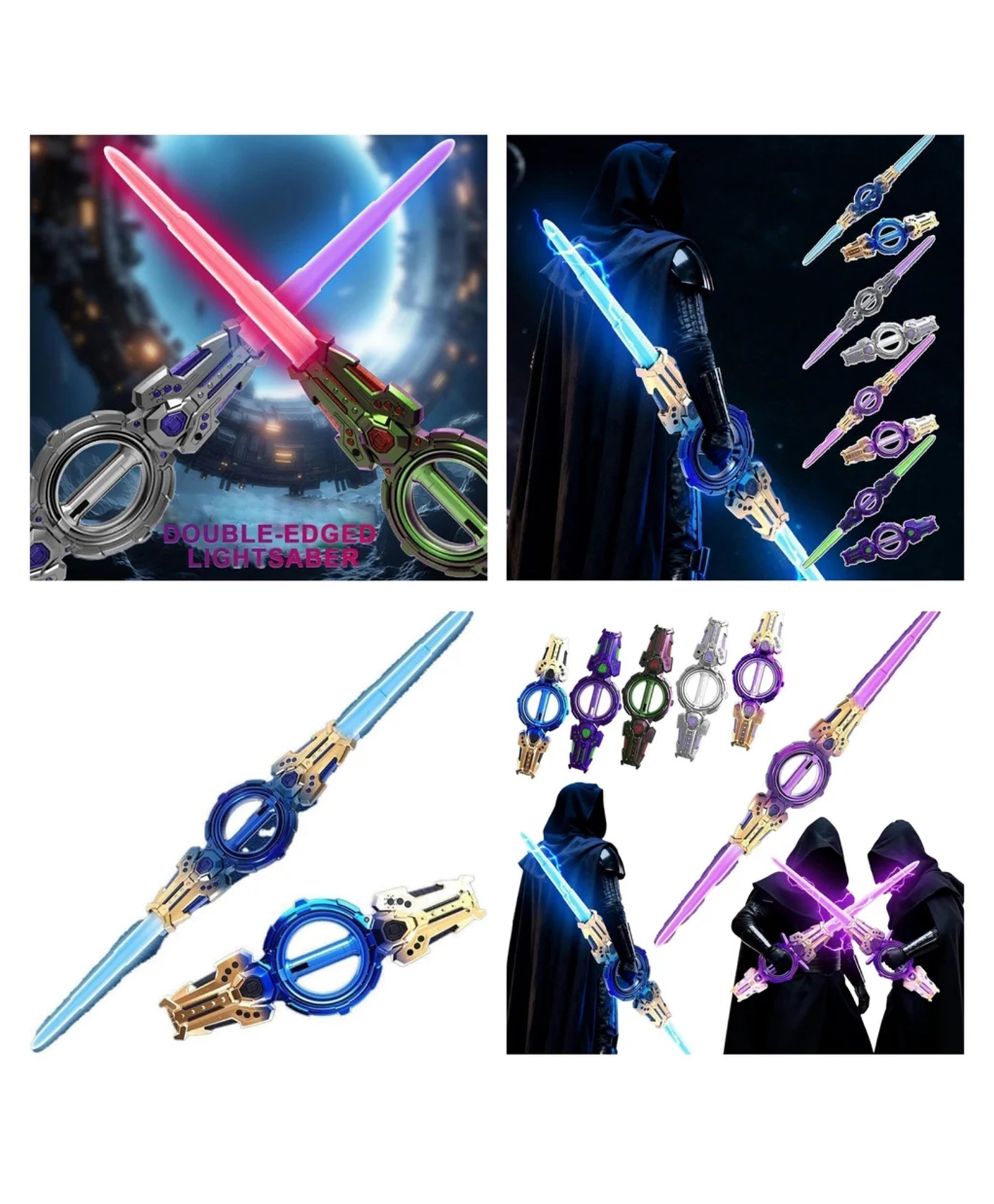 Sanjary LED Light Up Fantasy Sword Toy for Kids, Rechargeable Glowing Action Weapon with Sound Effects for Cosplay and Playtime color design may vary-picture-28