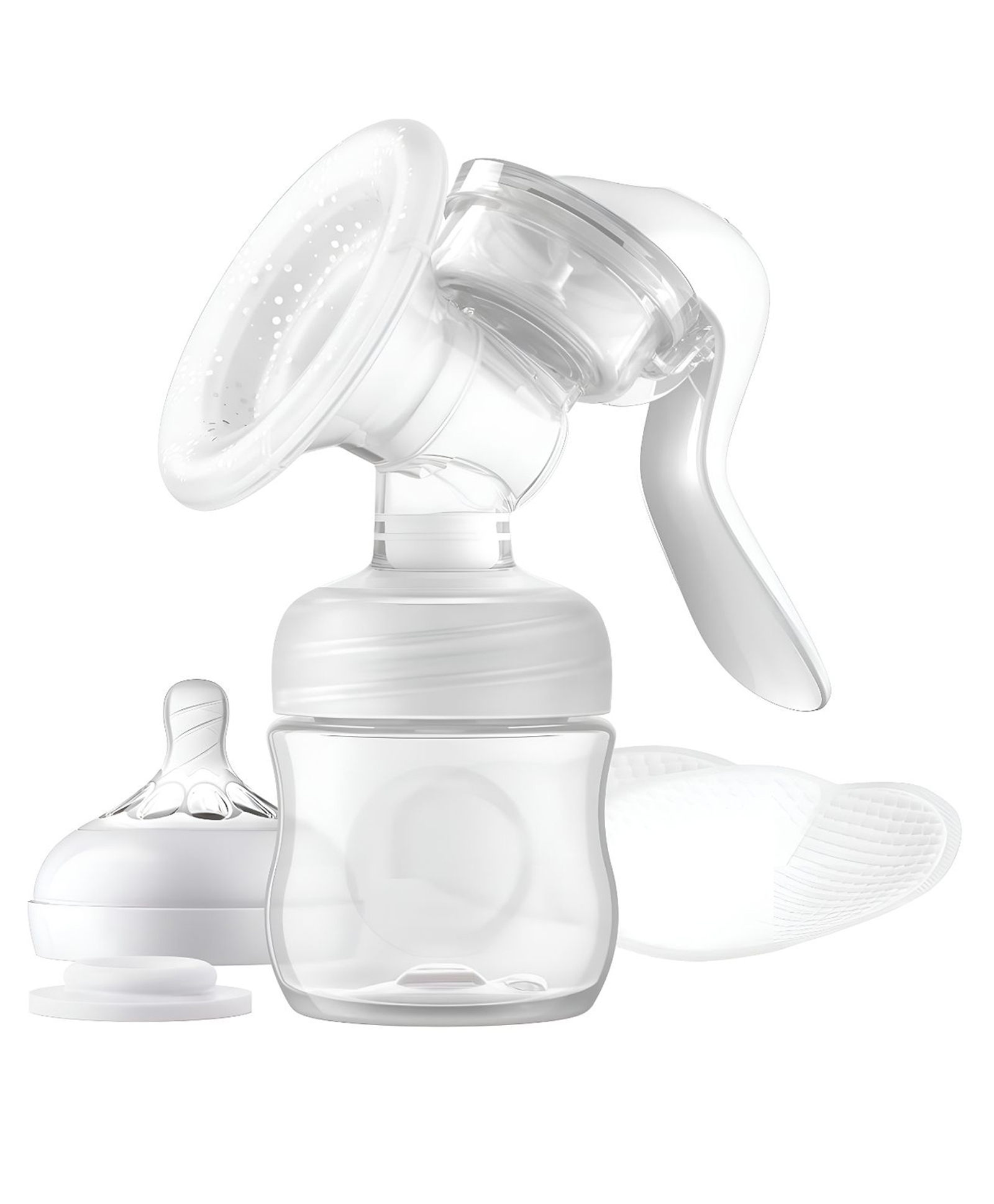 COZY VIBES Avent Manual Breast Pump Basic Edition comes with everything you need to quickly and comfortably- PACK OF 1- COLOR MAY VARY-image-23