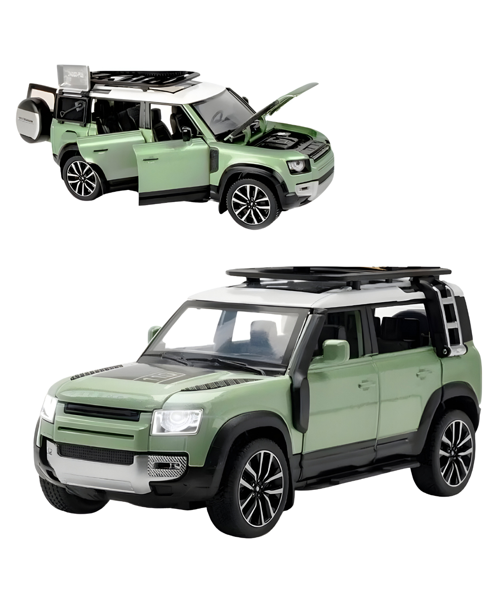 NEGOCIO Defender 1:32 Scale Model Car Exclusive Alloy Metal Pull Back Die-cast Car Metal Pullback Toy car with Openable Doors & Light Music Best Gifts Toys Kids- PACK OF 1- COLOR MAY VARY-picture-16