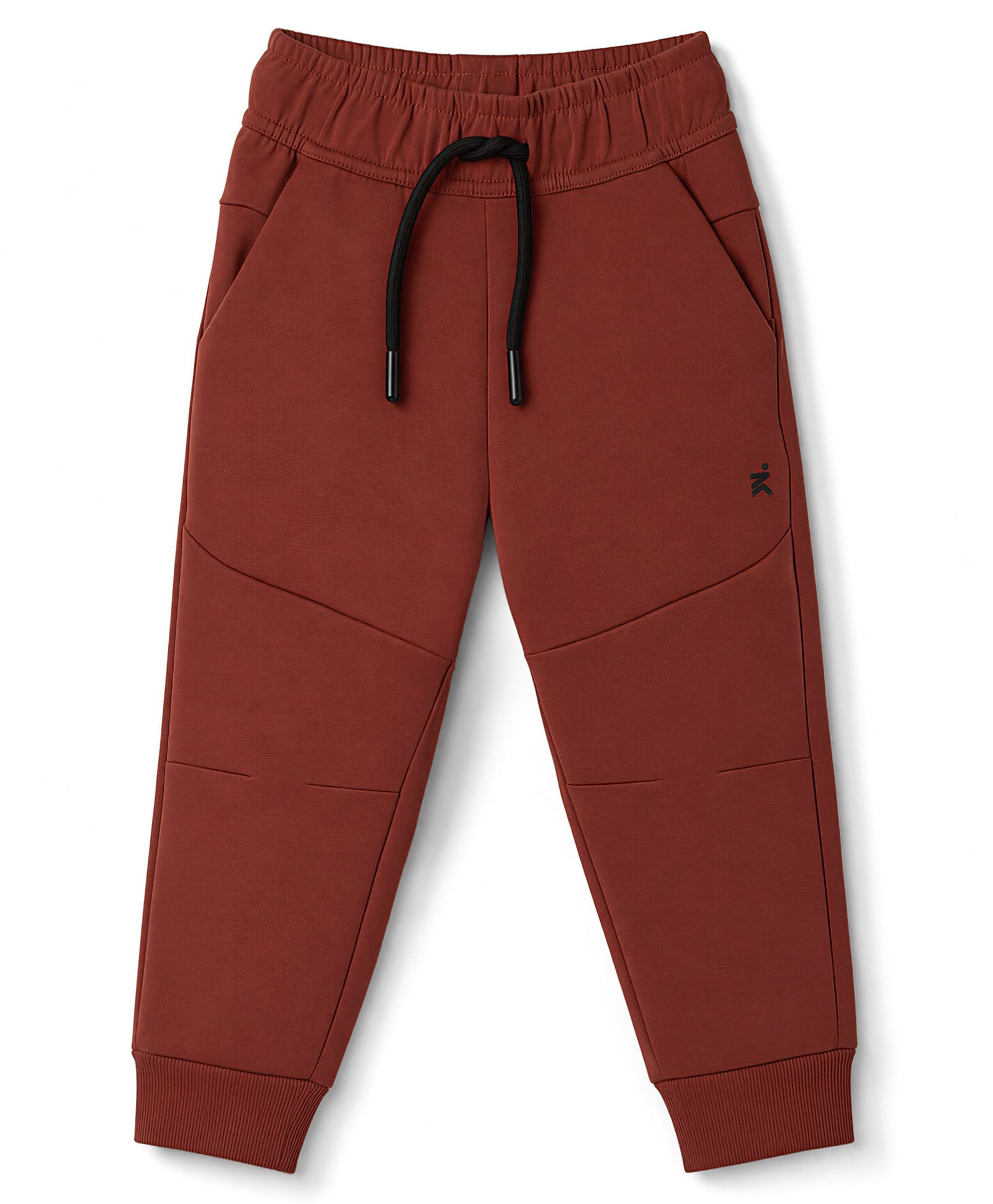 Doreme Knit Full Length Fleece Pant - Rust Orange-picture-20