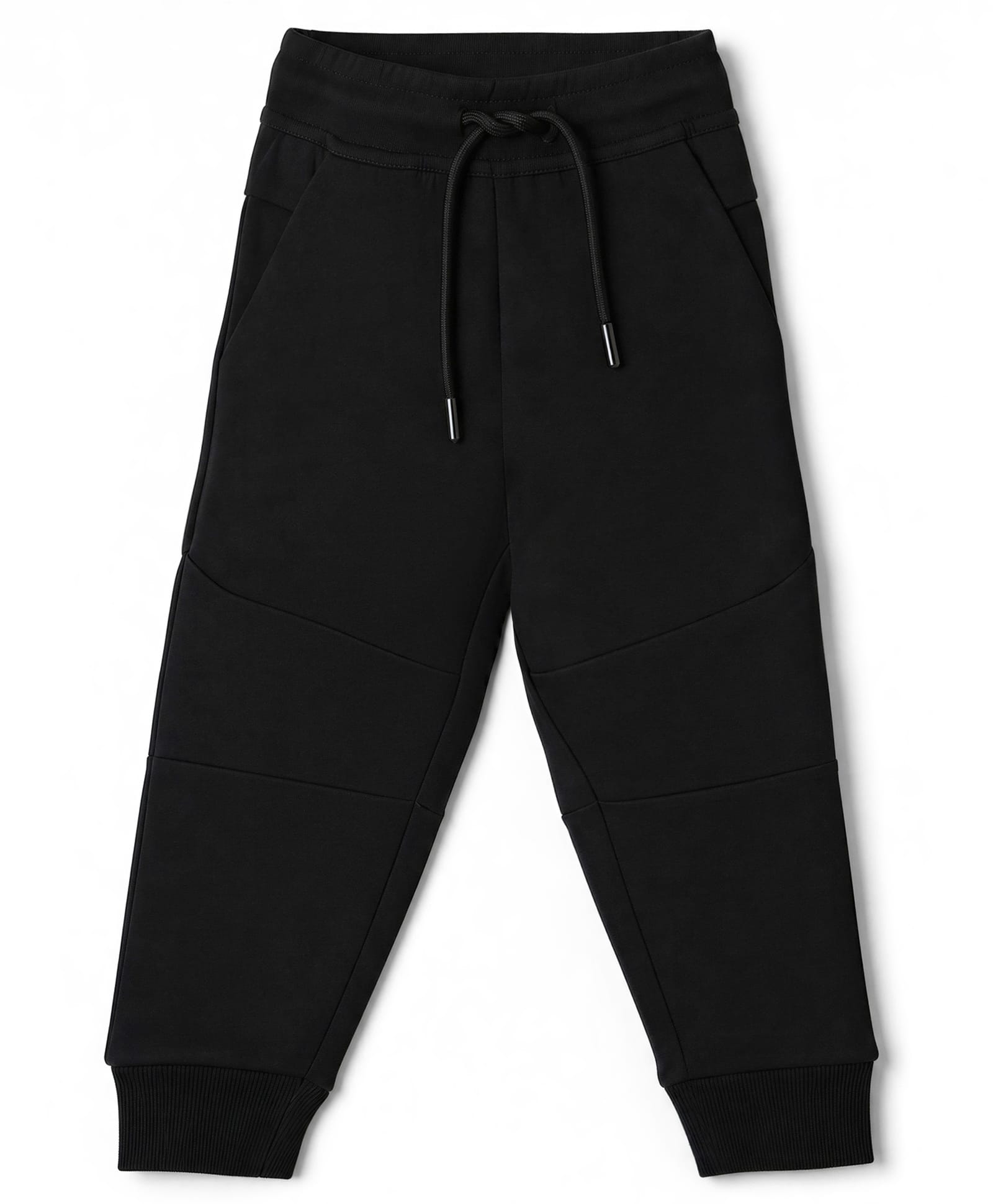 Doreme Knit Full Length Fleece Pant - Black-image-25