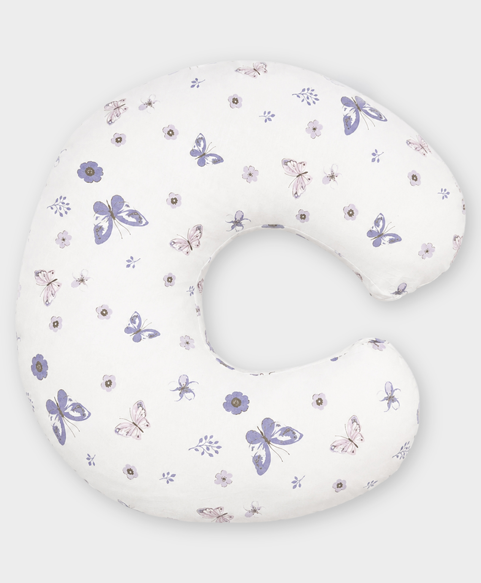 Mi Arcus Printed Feeding Pillow Nursing Pillow Portable Comfortable Cushion - White-image-28