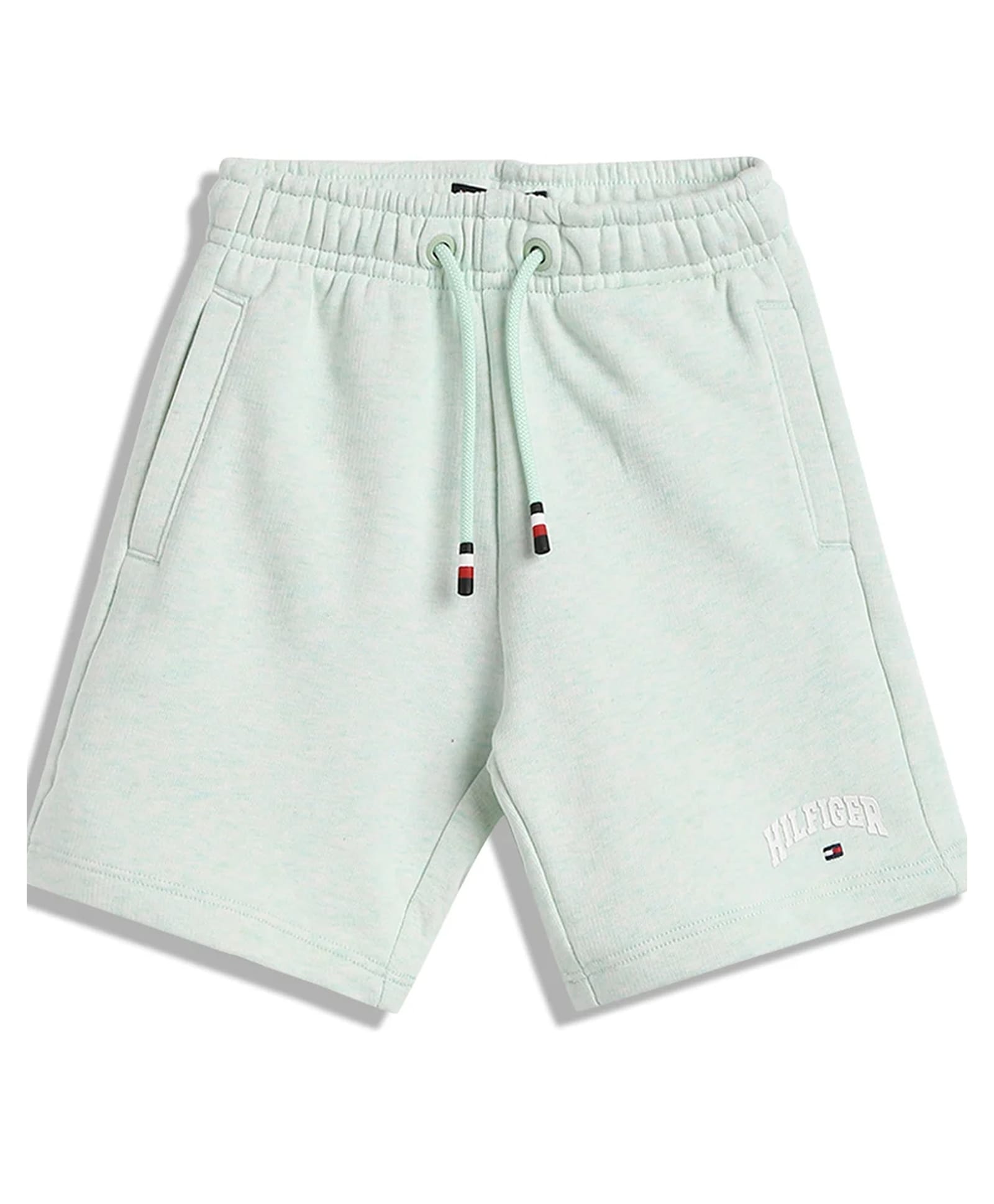 Tommy Hilfiger Cotton Knit Knee Length Solid Shorts - Light Green-picture-12