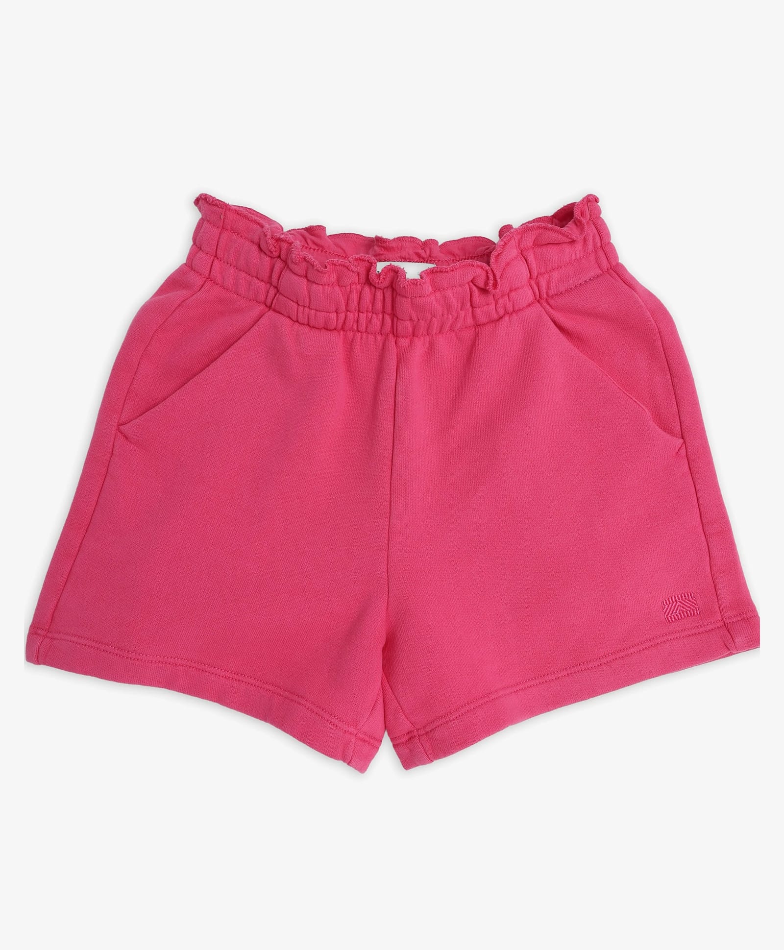 Tommy Hilfiger Cotton Knit Knee Length Solid Shorts - Pink-picture-16