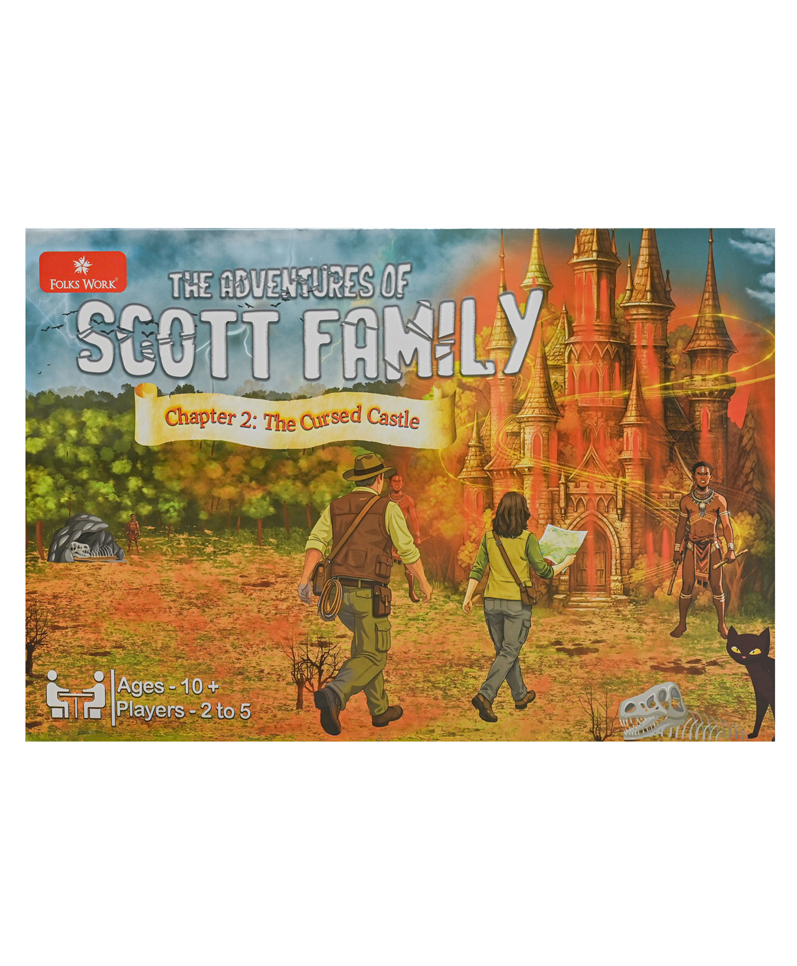 Folks Work Adventures of the Scott Family Chapter 2- The Cursed Castle-picture-12