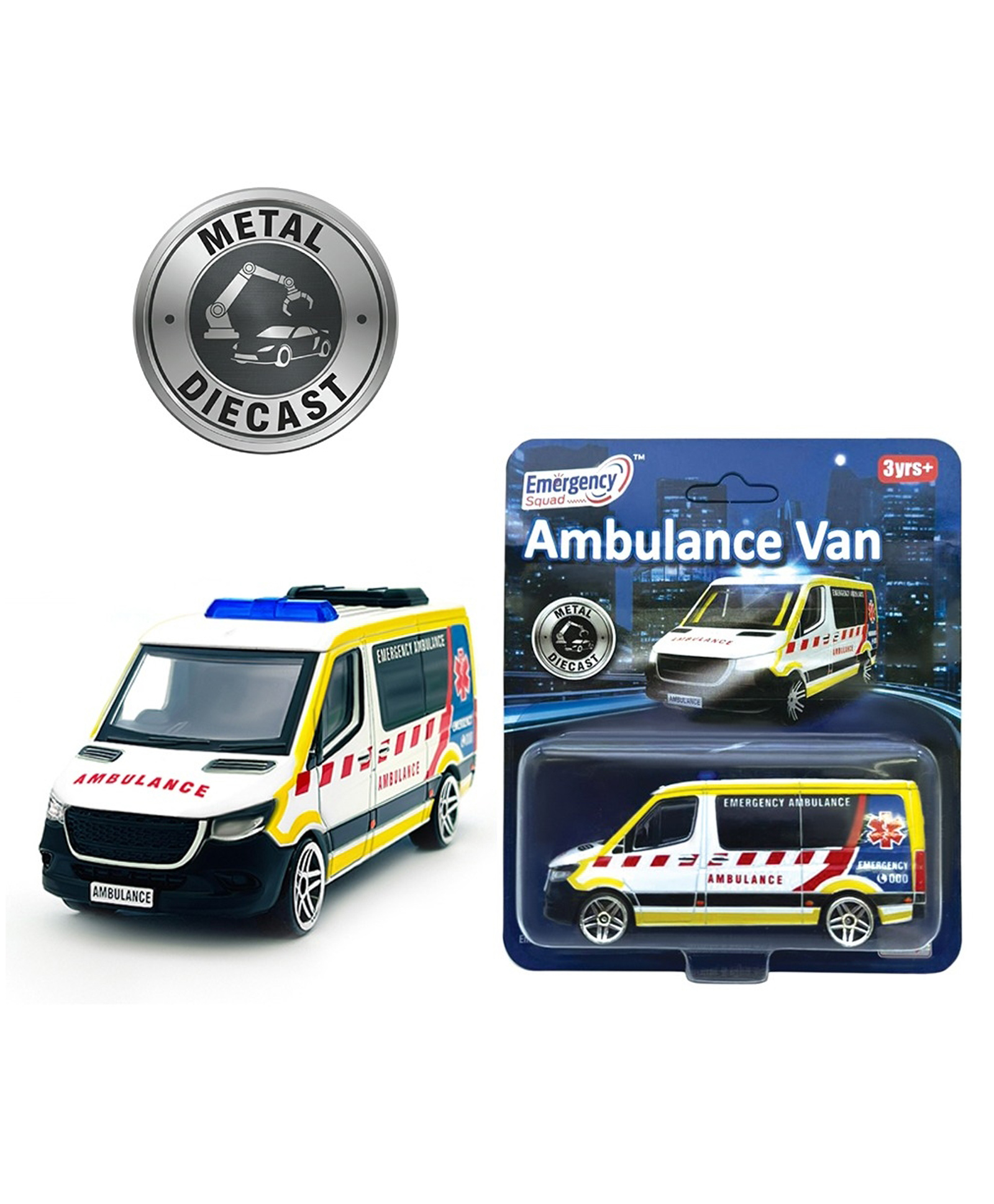 Centy Cargo Delivery Van Metal Die-Cast Toy - Multicolor-picture-12