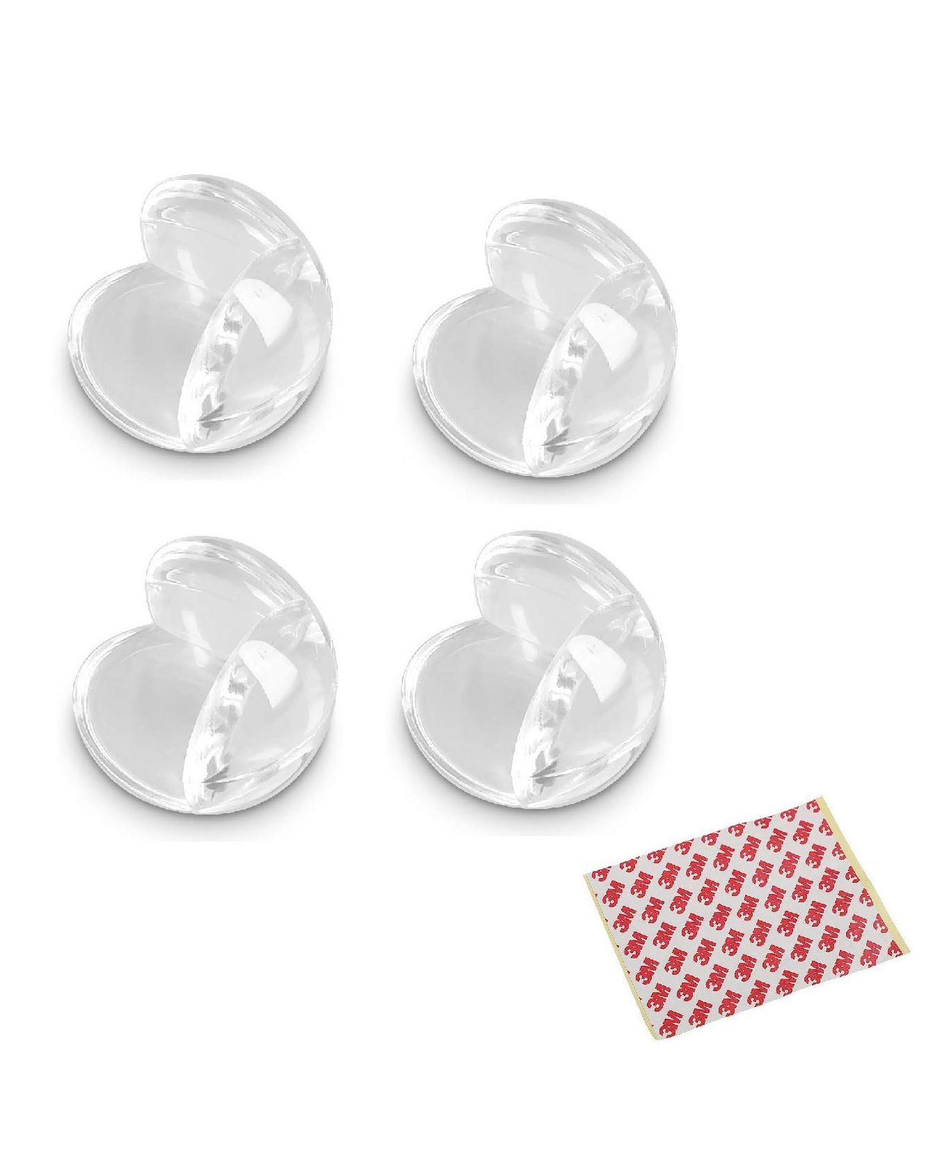 Syga Round Corner Guards Pack of 4 - Transparent-picture-18
