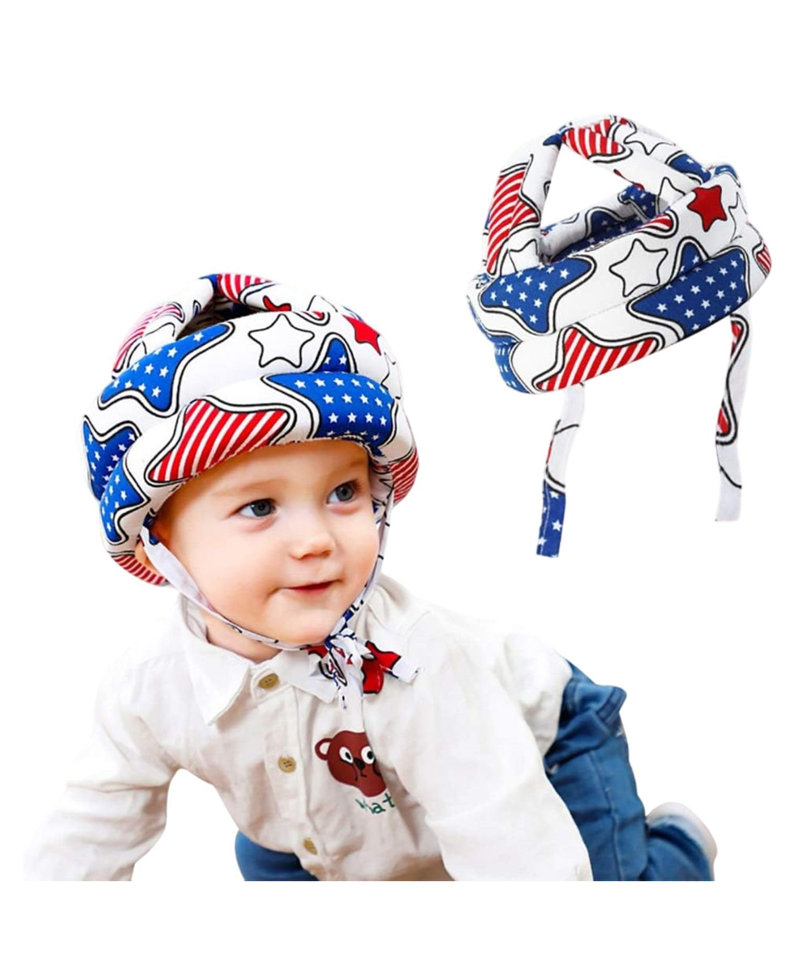 FunBlast Baby Safety Helmet with Adjustable Protective for Kids - Pack of 1 (Multicolor)-image-24