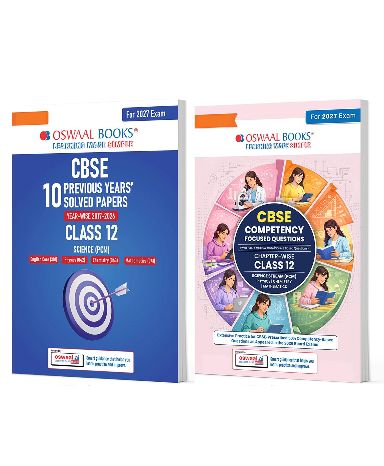 OSWAAL BOOKS CBSE 10 Years' Solved Papers and Competency Focused Questions Chapter-wise Class 12 PCM (Set of 2)-image-27