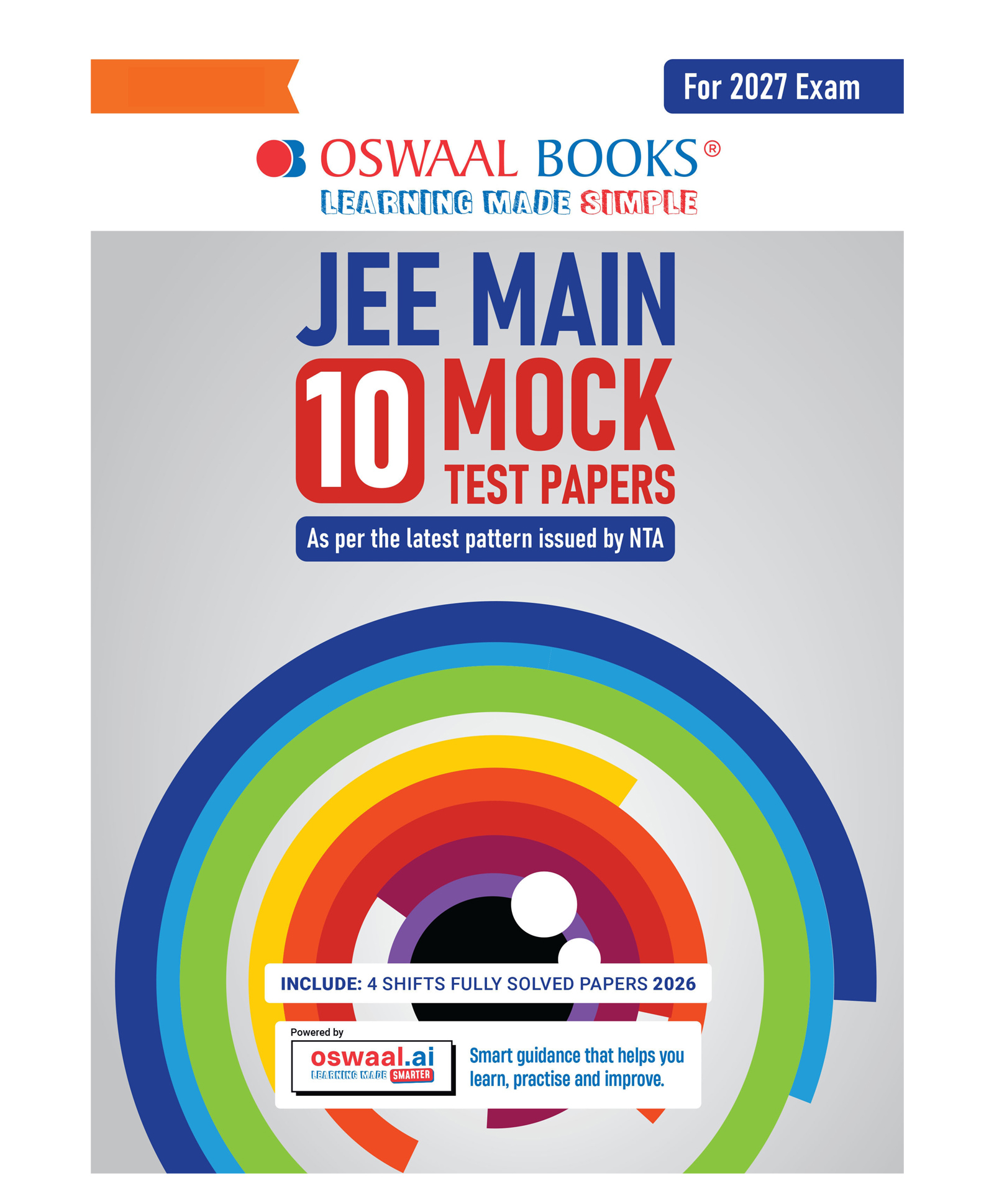 OSWAAL BOOKS NTA JEE (Main) 10 New Pattern Mock Test Papers Book | Fully Solved with Shortcuts| Include-Jan & Apr 2026 Fully Solved Papers| Latest Edition for 2027 Exam |With Oswaal AI-image-18