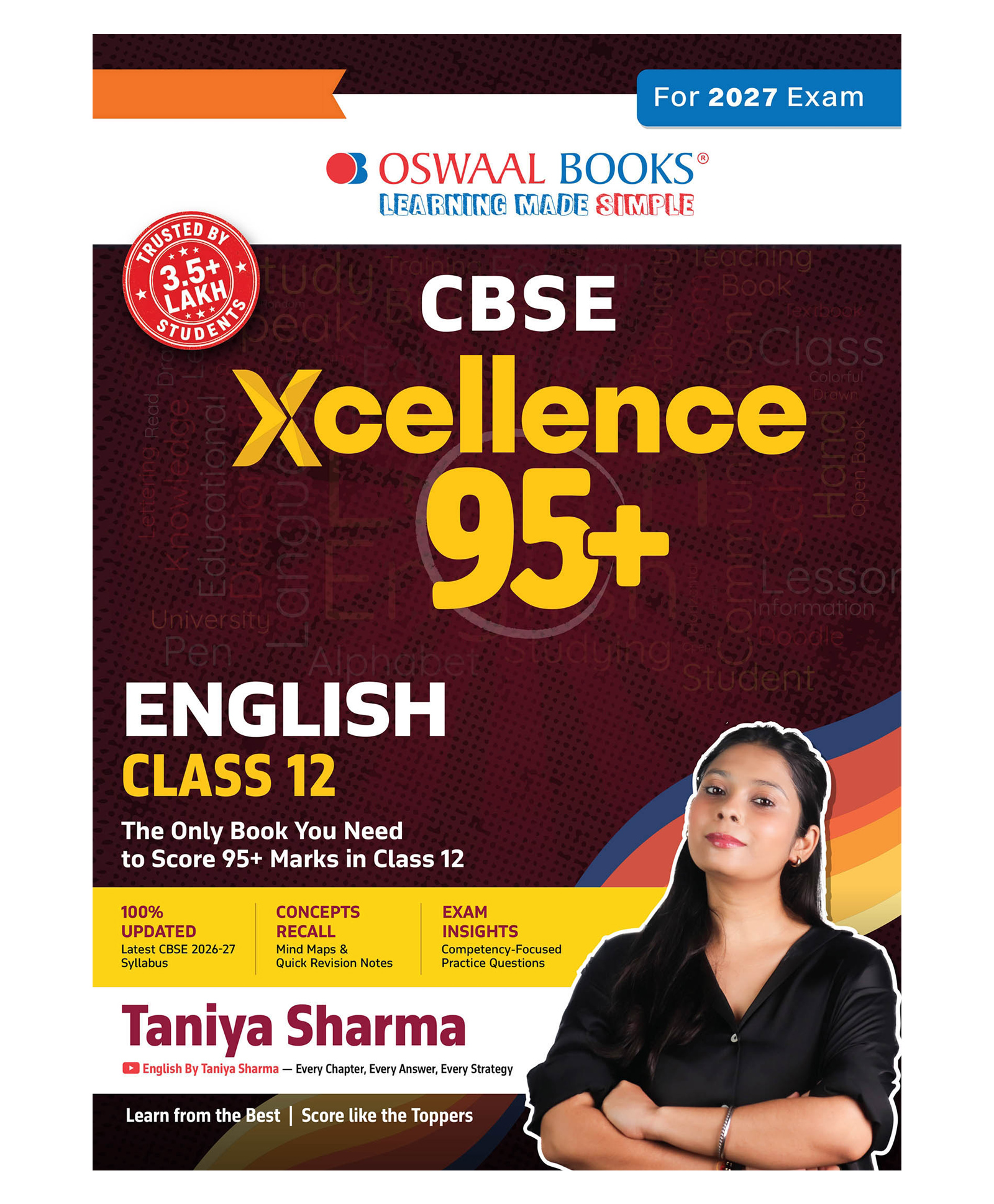 OSWAAL BOOKS CBSE Xcellence 95+ English Core Class 12 By Taniya Sharma | 1200+ Practice Qs | Topper's Notes, Mind Maps, Revision Notes | With 2026 Solved Board Papers (For 2027 Board Exam) | Oswaal AI-image-41