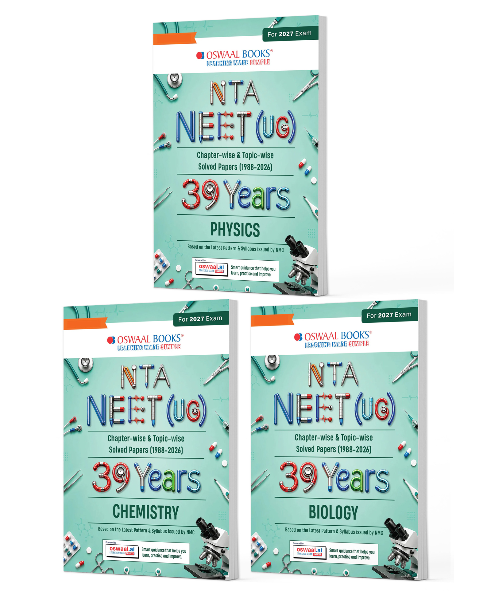 OSWAAL BOOKS NEET 39 Years' Chapter-wise & Topic-wise Question Bank-Physics, Chemistry And Biology (Set of 3 Books)(1988-2026)|3rd May 2026 Paper Fully Solved|Mind Maps & Mnemonics|Oswaal AI-picture-10