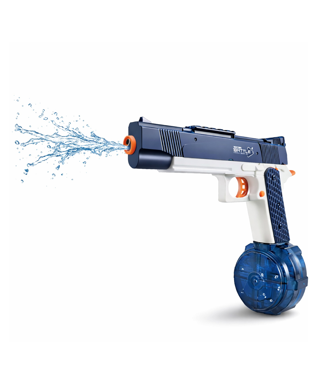 The Flyers Bay Electric Water Gun Toy for Kids | Rechargeable Automatic Water Absorption | High-Pressure Electric Water Blaster for Outdoor Water Battles(Water Gun_Large)-image-12