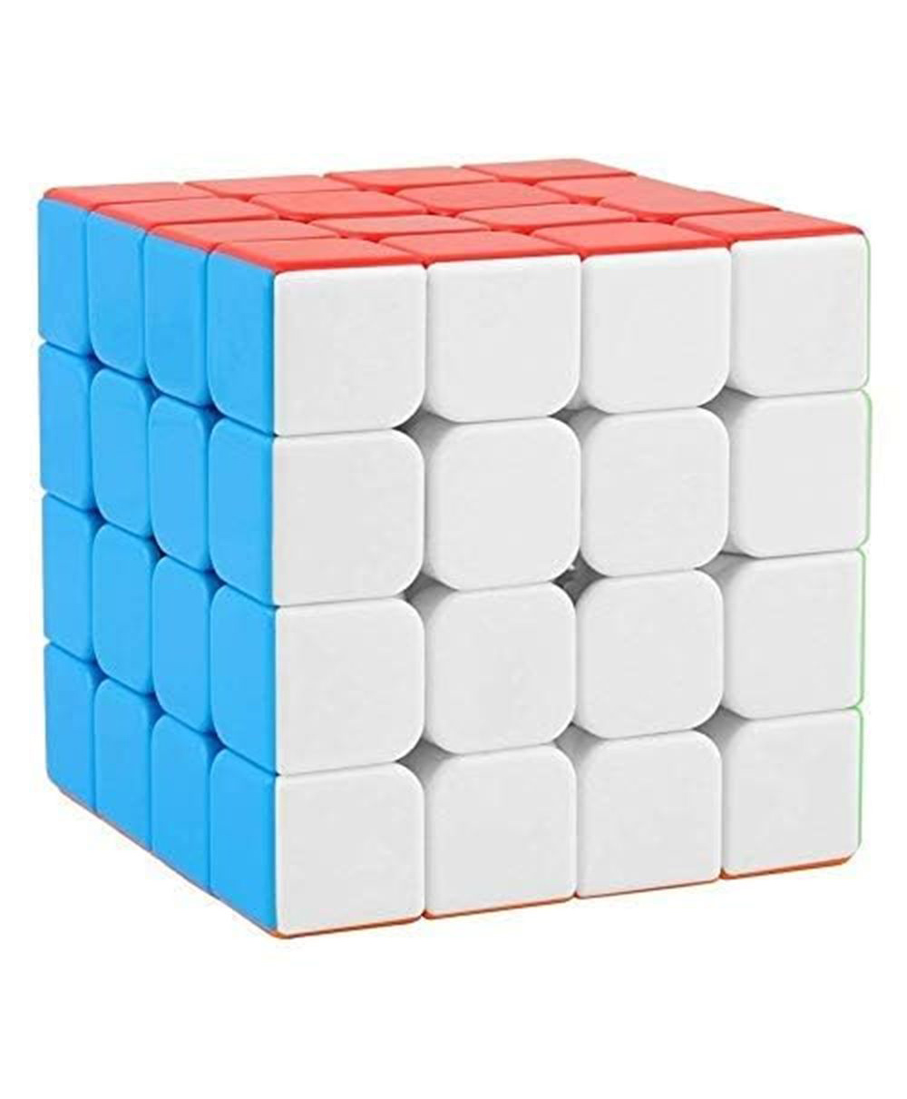 Fiddlys High-Stability Stickerless Speed Cube 4x4x4 | Smooth Rotation Puzzle Cube for Kids 6+ | Anti-Pop, Durable Magic Cube for Brain Development & Speed Cubing Practice - Multiolor-image-41