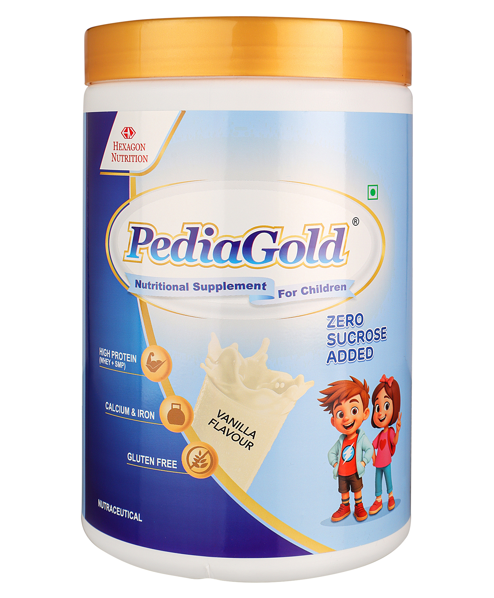 PediaGold Nutrition Mix Powder for Children | For 2-14 Years | Vanilla - 950g | Zero Added Sucrose | Supports Overall Health, Boosts Immunity & Brain Development | Nutritional Supplement for Kids-image-25