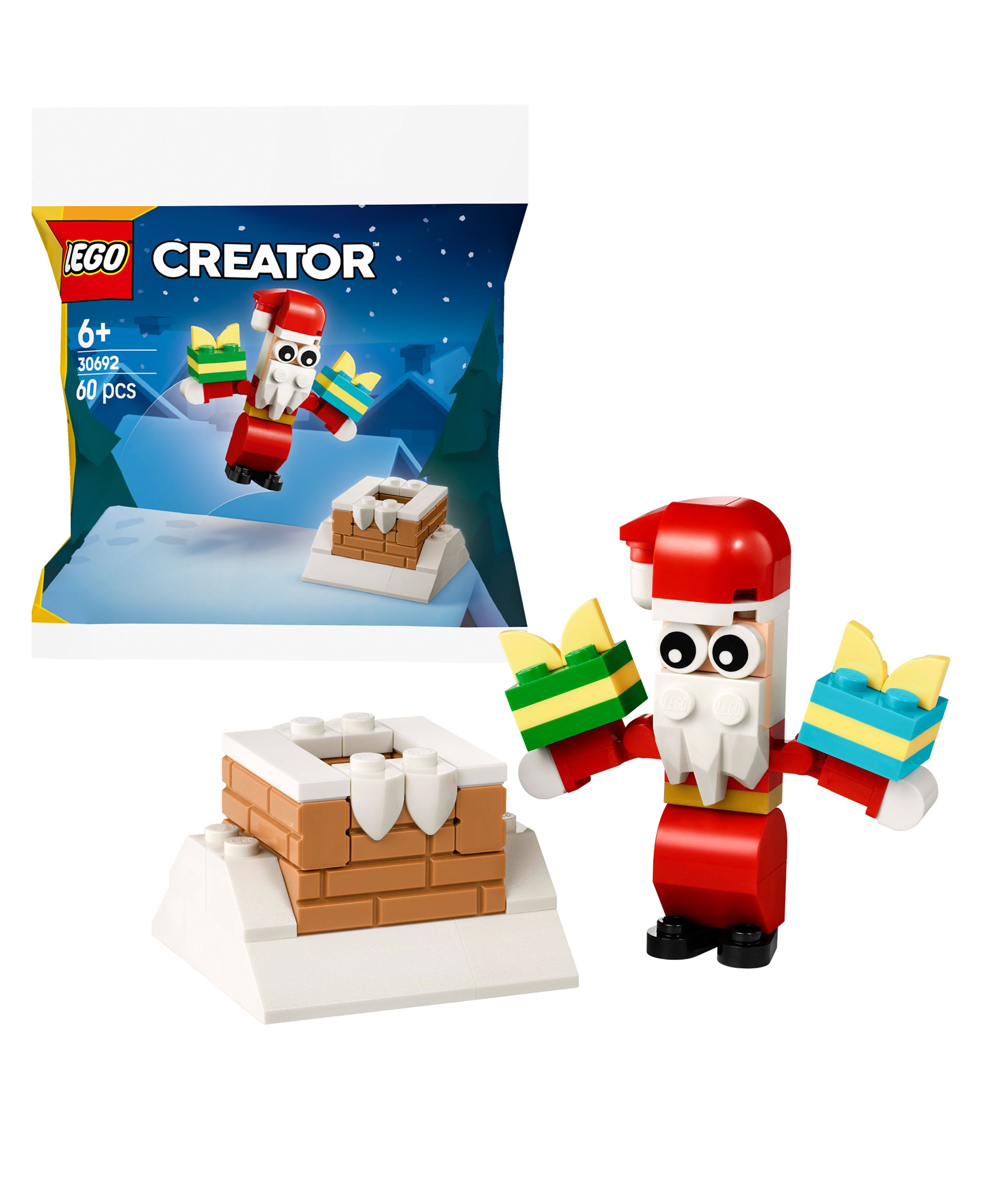 LEGO Christmas Chimney Fun with Santa 60 oieces-30692-picture-16