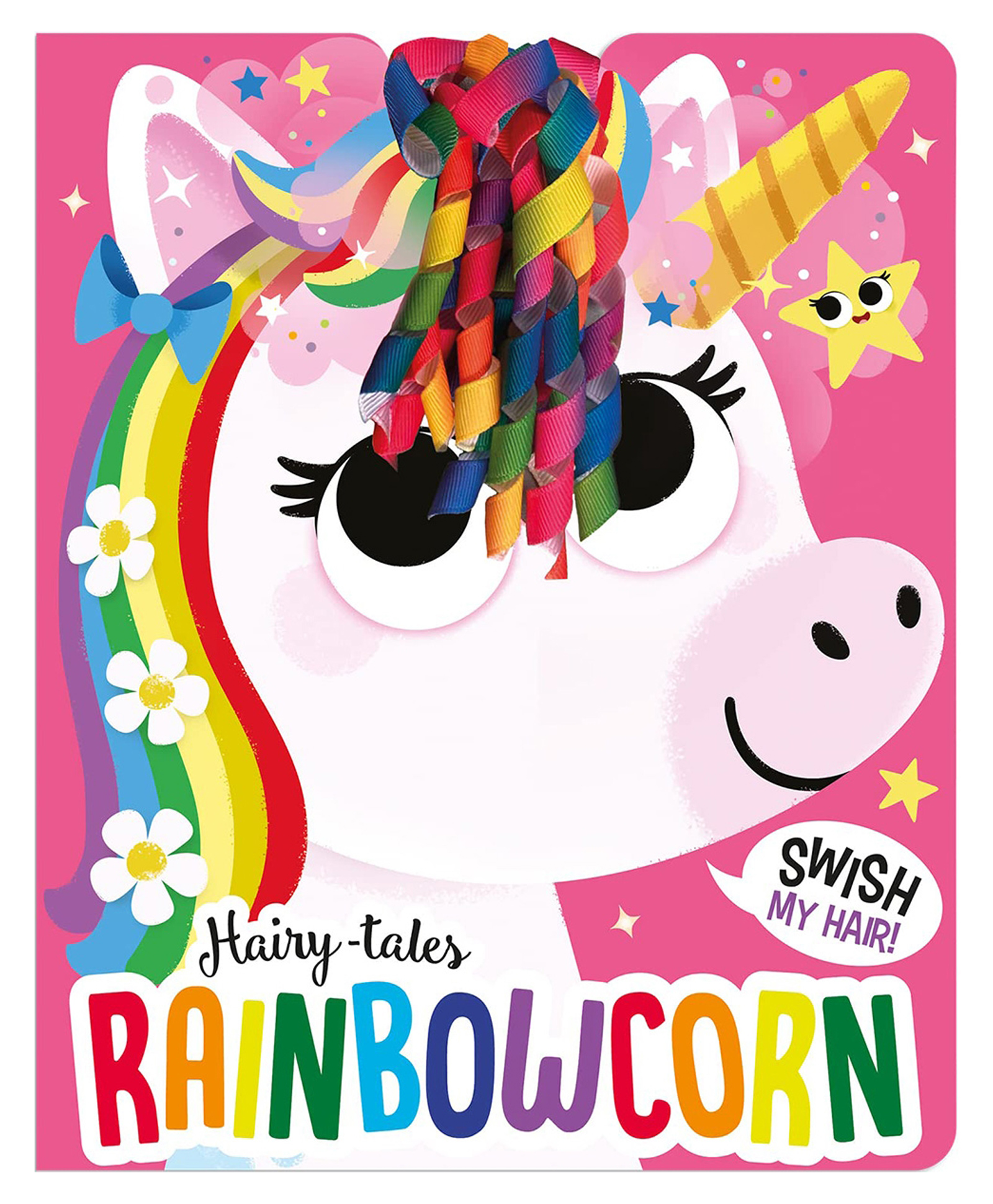 Hairy Tales Rainbowcorn Interactive Children's Story Book with Tactile Hair Play Feature, Fun Creative Read-Aloud, Ages-3 To 6 Years-image-15