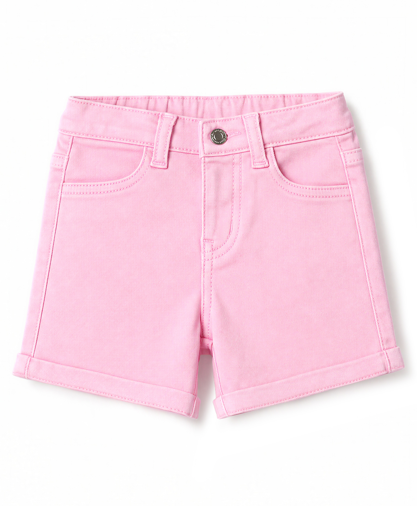 Bonfino Woven Washed Shorts - Pink-picture-20