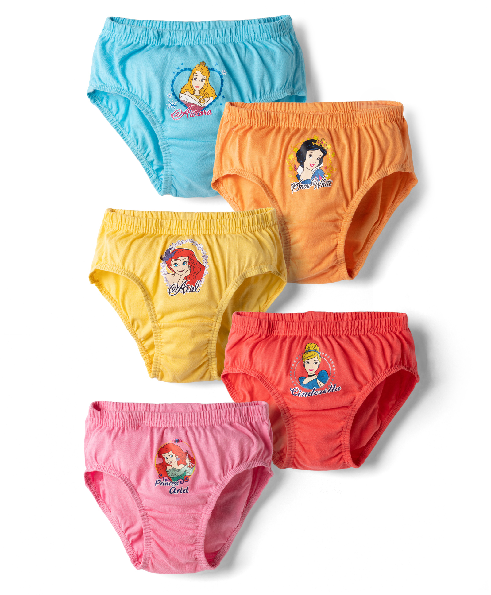 Disney By Bodycare Knitted Panties With Disney Frozen Graphic Pack of 5 - Light Blue, Red & Yellow-picture-20