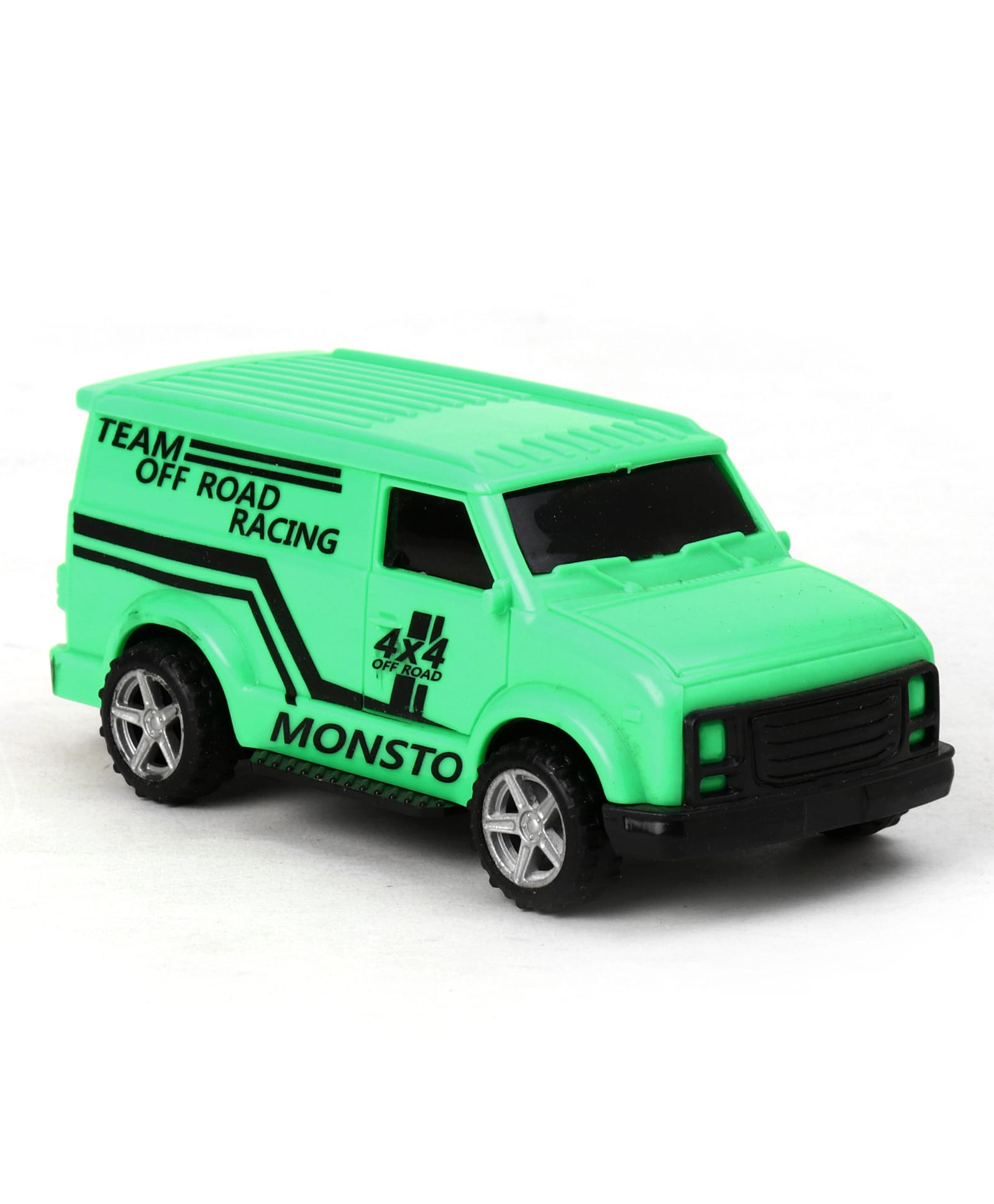Monsto Pull Back Racing Toy Car - Green-picture-4