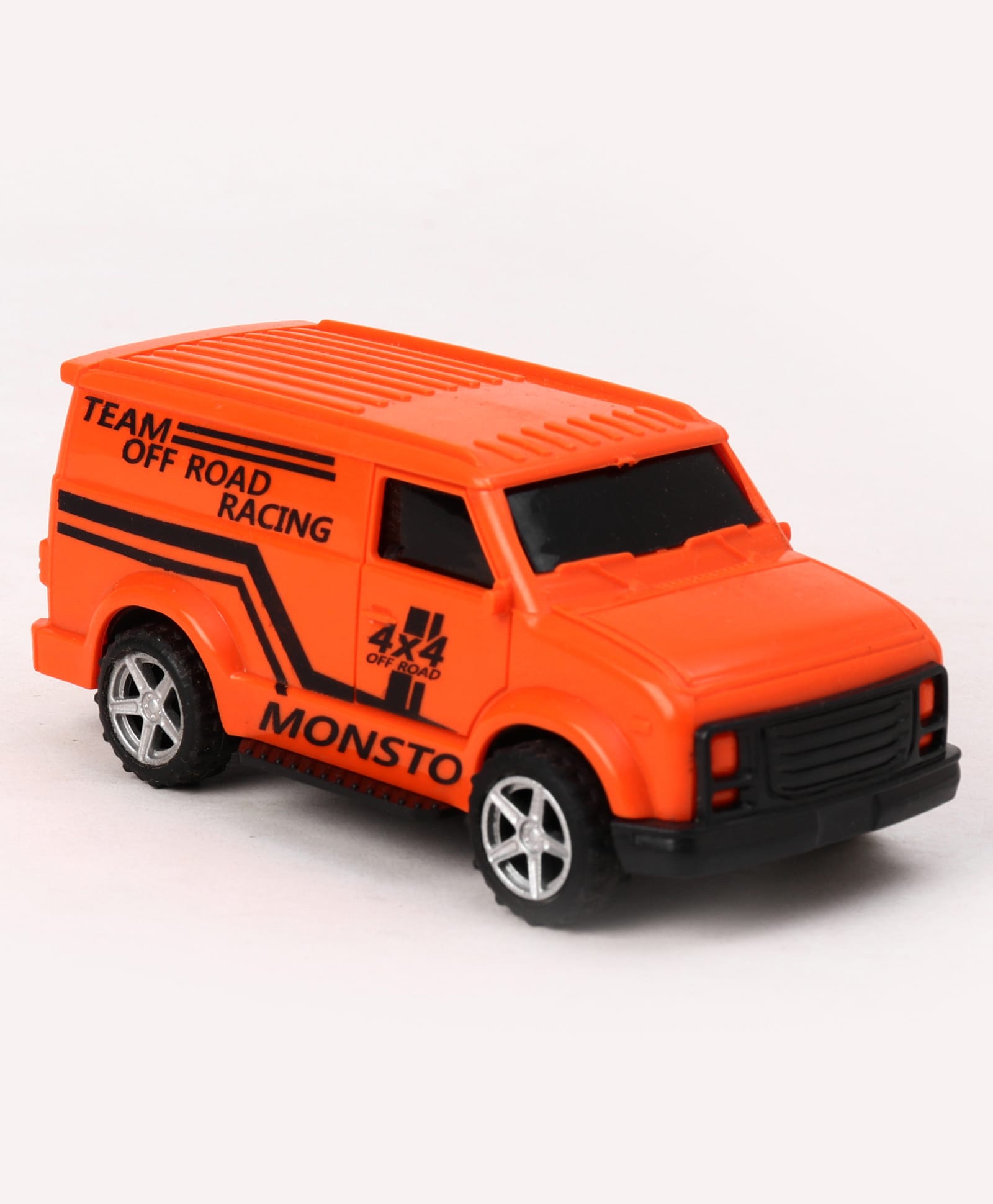 Monsto Pull Back Racing Toy Car -Orange-picture-5