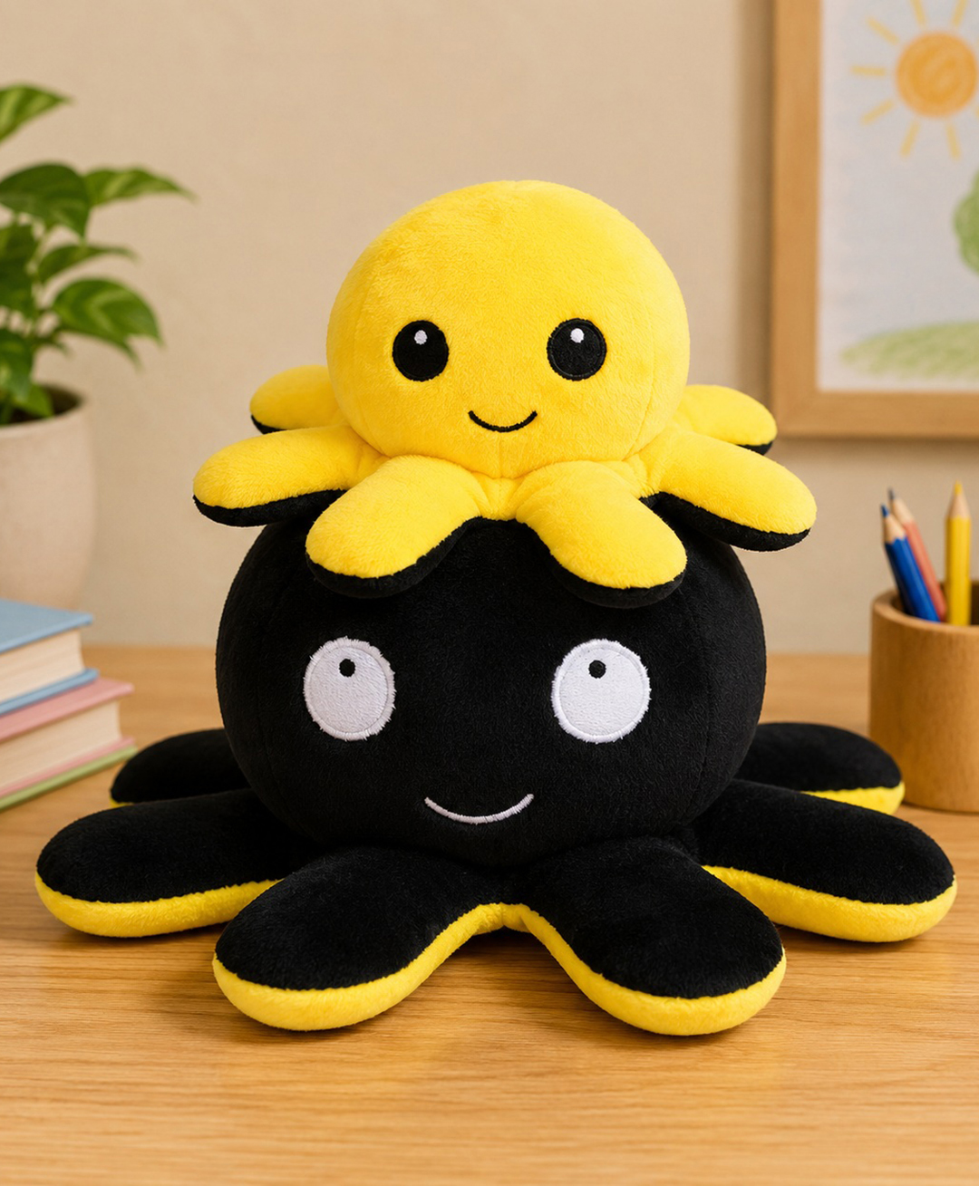 Goldenhub 25 cm Octopus Reversible Soft Toys-picture-10