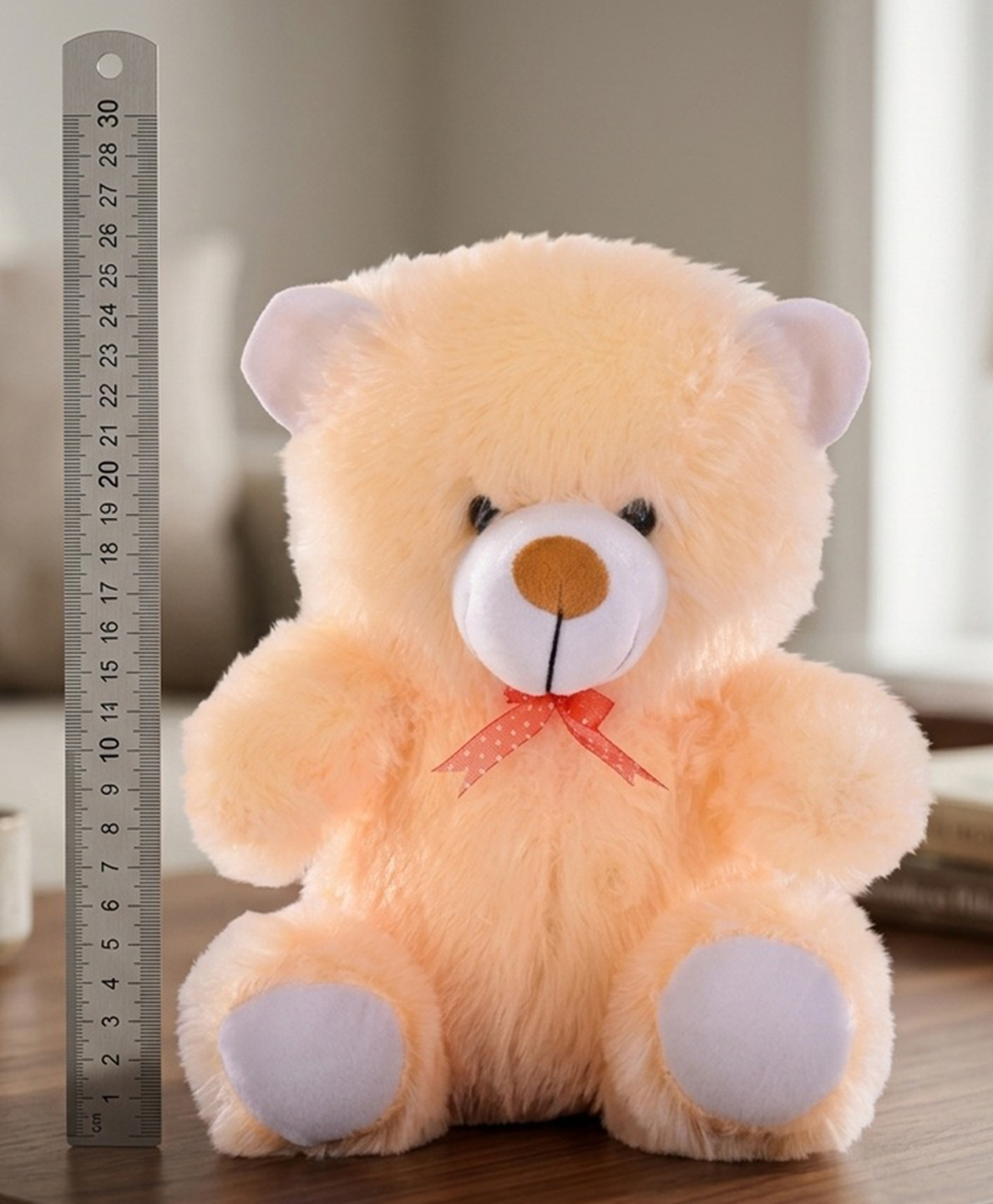 Goldenhub 30 cm Teddy Bear Sitting Butter-picture-20