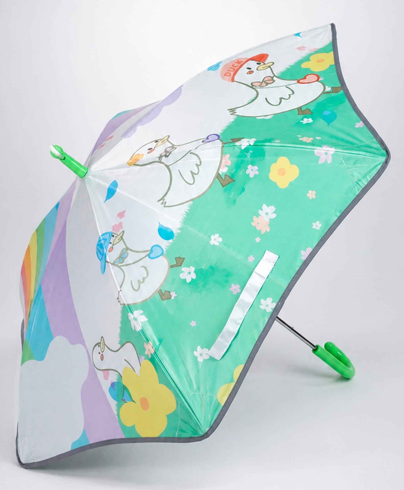 Little Surprise Box Ducks Printed Umbrella - Multi Colour-picture-14