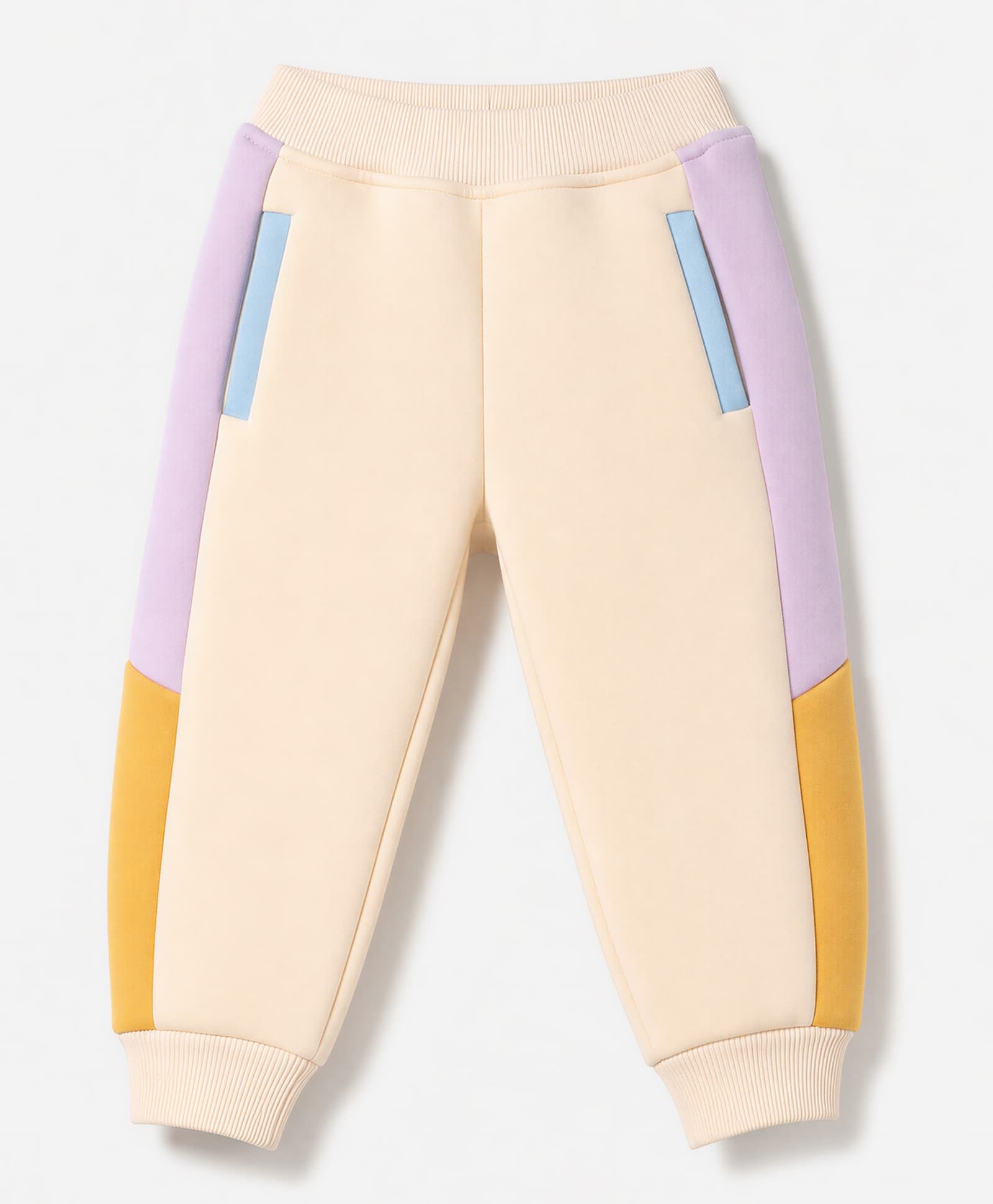 Little Kangaroos Knit Full Length Fleece and Woollen Bottomwear - Light Pink-image-11