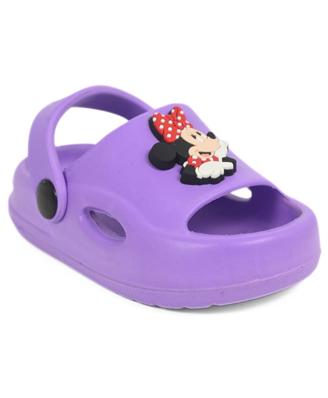 Yellow Bee Mickey & Friends Featuring Minnie Mouse Applique Detailed Slingback Sandals - Purple-picture-43