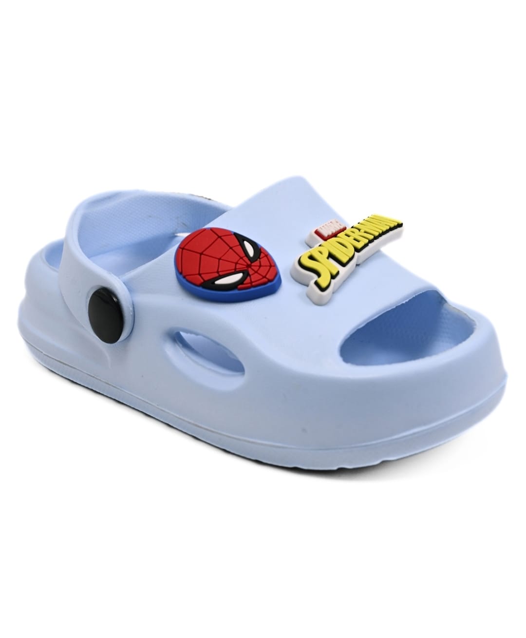 Yellow Bee Marvel Featuring Spider Man Applique Detailed Slingback Sandals - Blue-picture-19