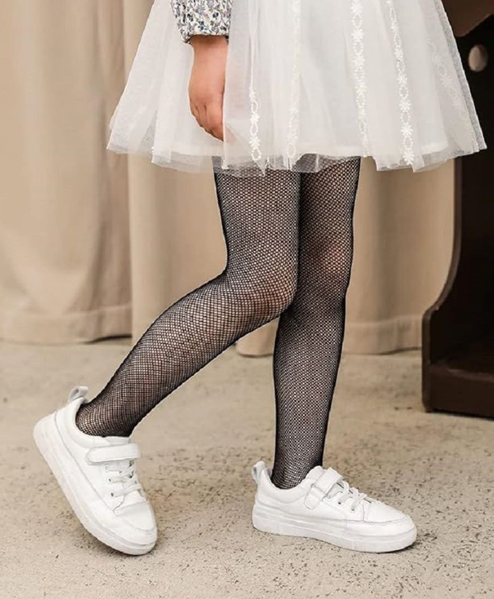 NEOBABY Knit Solid Stockings - Black-picture-13