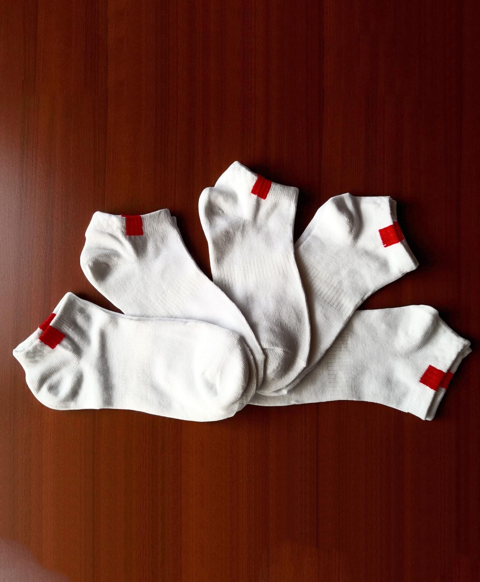 NEOBABY Cotton Blend Pack Of 5 Solid Socks - White-picture-28