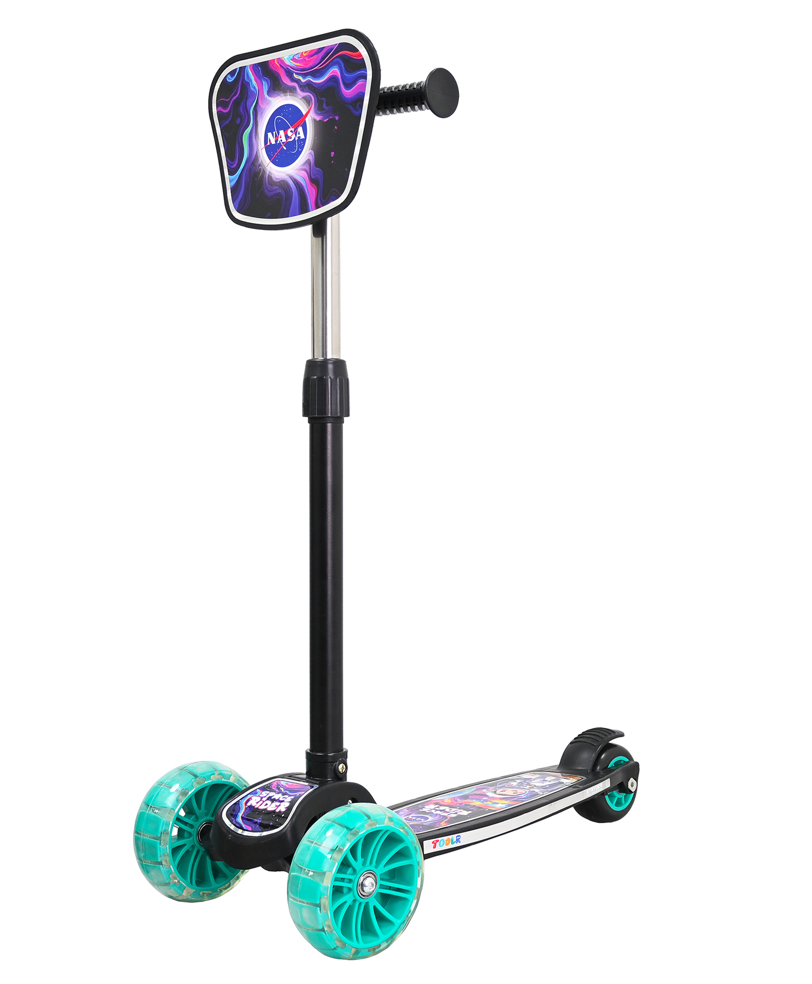 Stryder NASA Kick Scooter Age 2 to 5 Years Kids Boys & Girls - Black-image-11