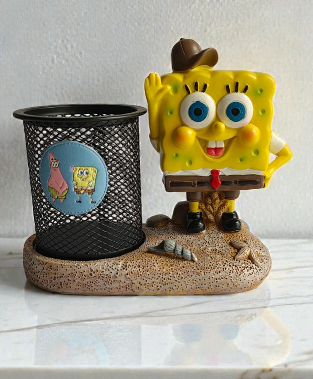 Sun~Mun Decors SpongBob Pen Stand-image-44