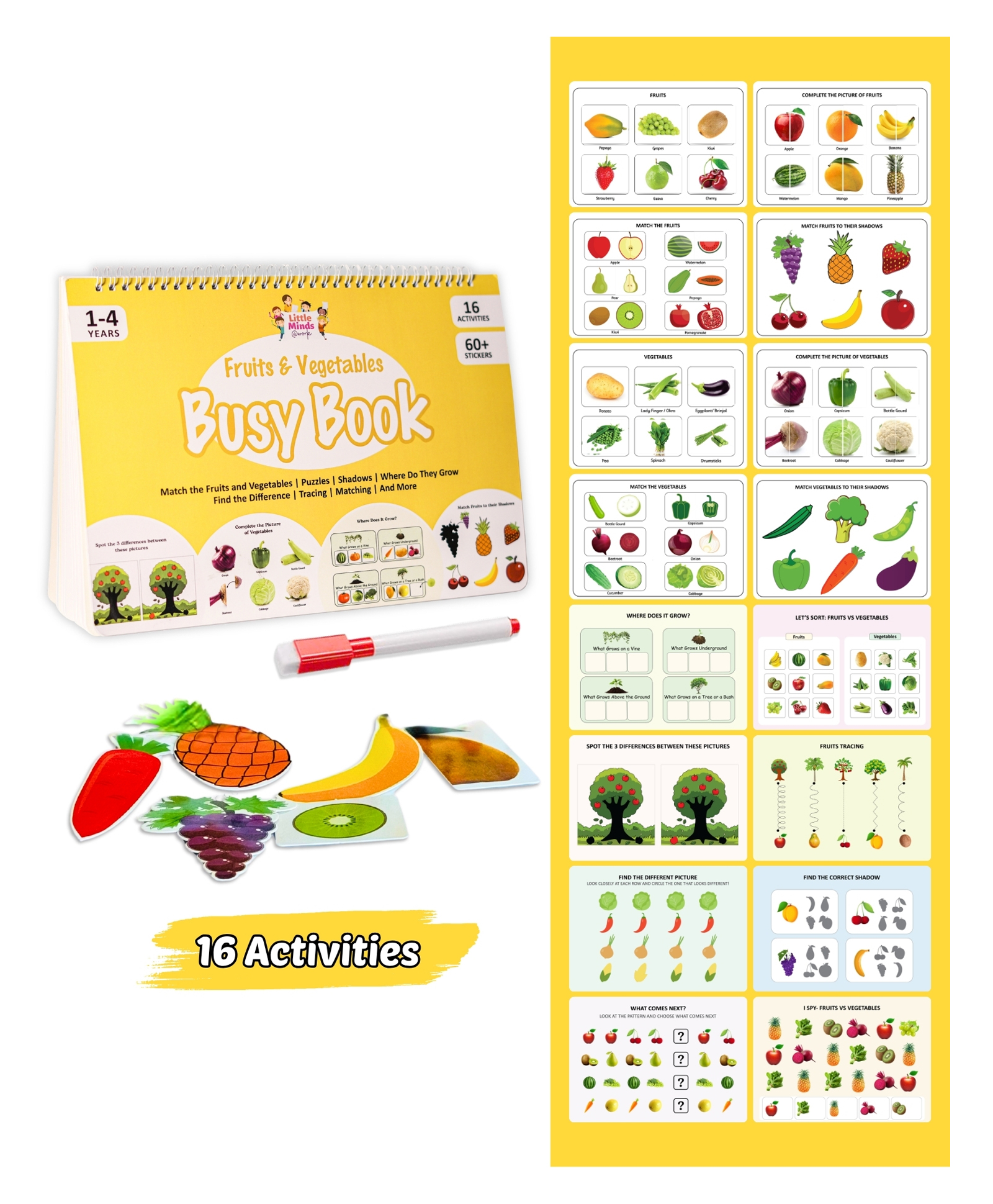 Fruits & Vegetable Busy Binder - English-image-6
