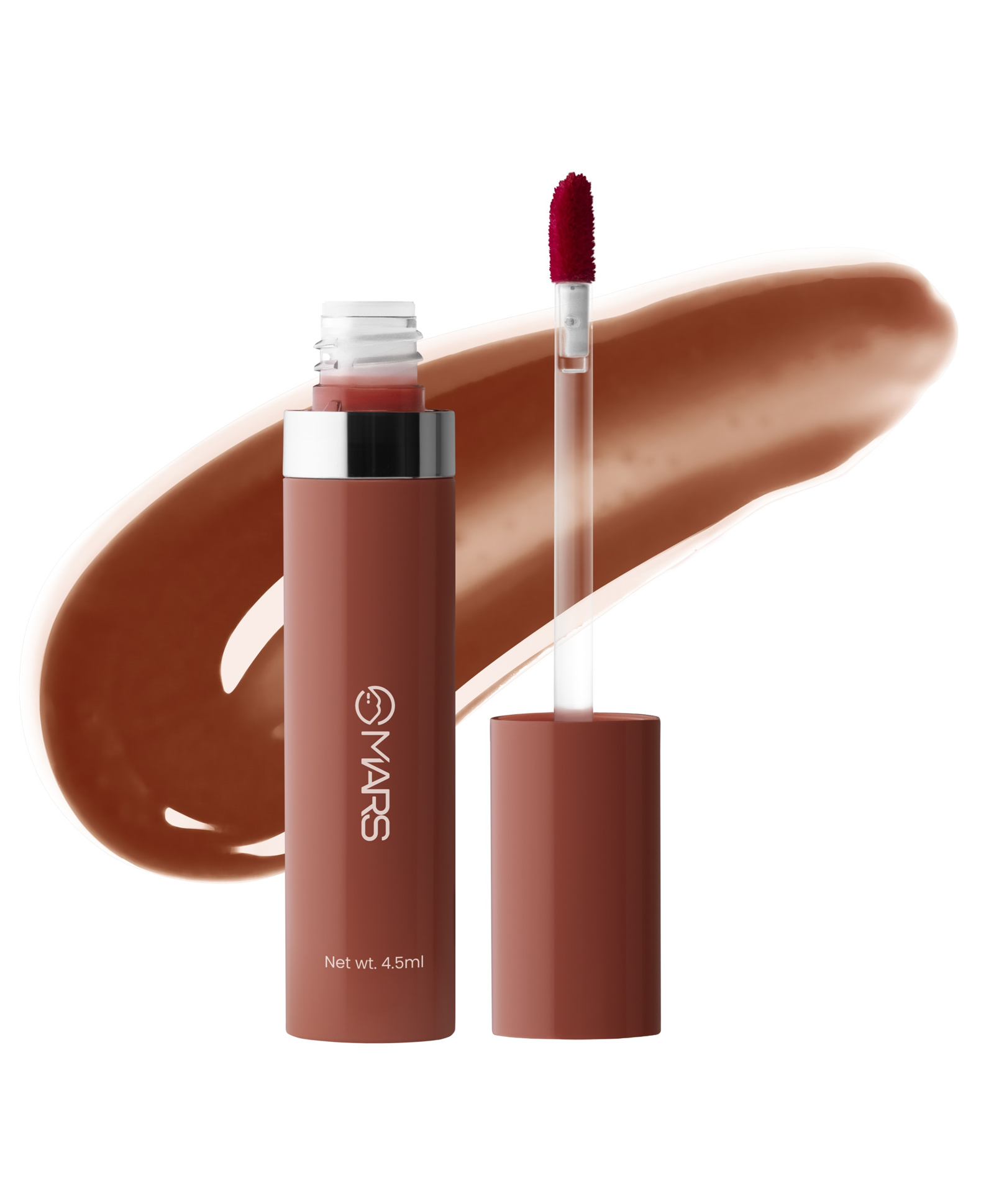 MARS 4.5 ml Drip Lip Mist for Women Gloss Finish Lip Tint with Long-Lasting - 06 Cocoa Drip-picture-17