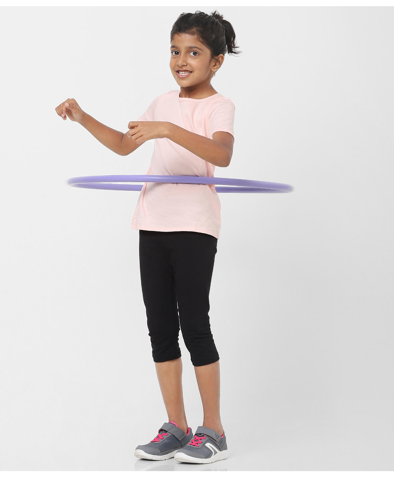 DECATHLON - Domyos Solid Hula Hoop - Purple-picture-26