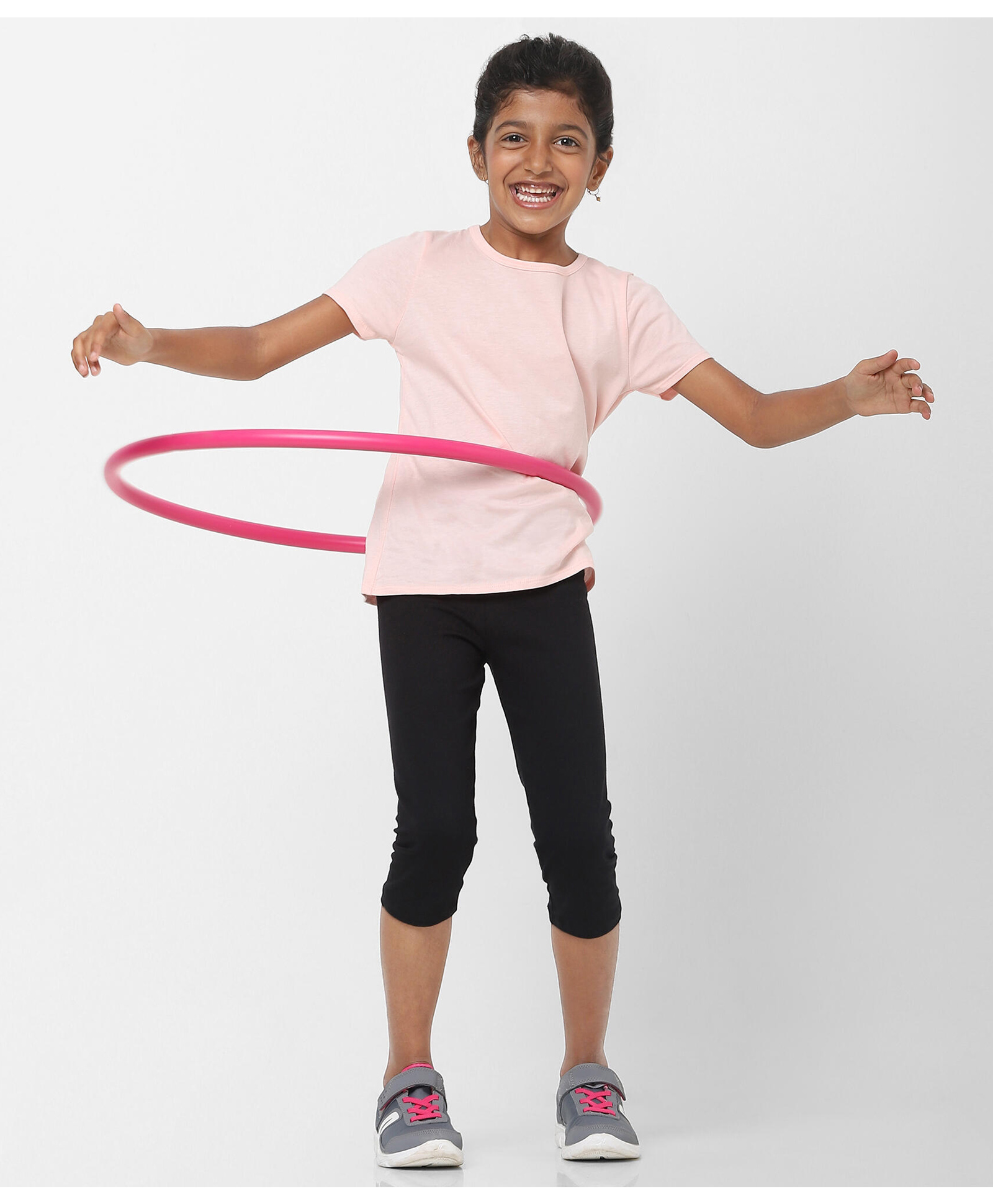 DECATHLON - Domyos Plastic Solid Hula Hoop - Pink-picture-19