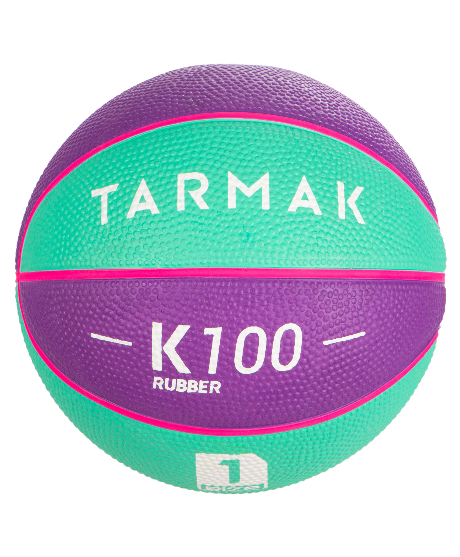 DECATHLON - Kipsta Mini B K100 Rubber Colour Block Basketball - Multicolour-picture-11