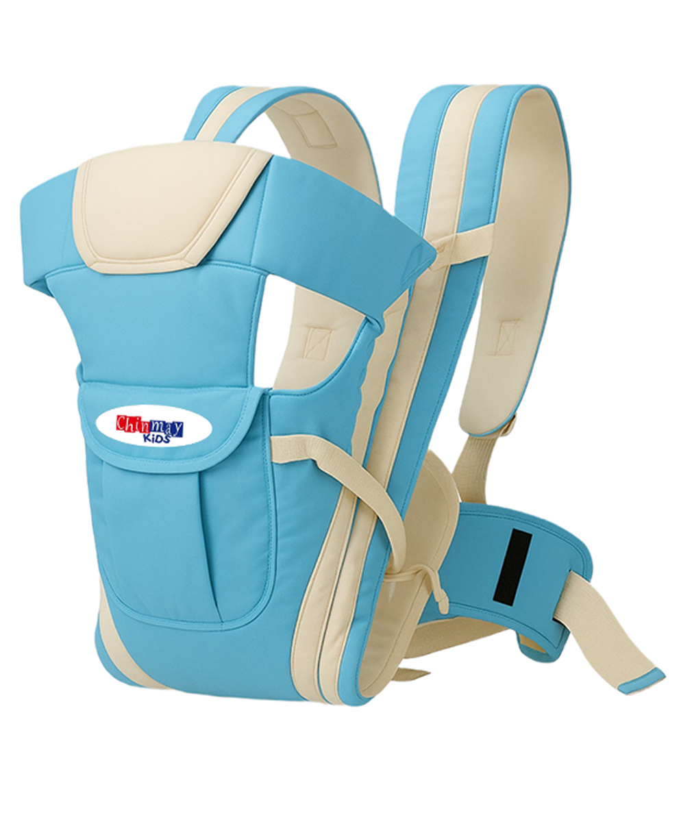 Chinmay Kids 4-in-1 Baby Carrier , Adjustable Infant & Toddler Kangaroo Bag , Soft Cotton Baby Carry Bag with Waist Support , Front & Back Carry , Newborn to 15kg-picture-24
