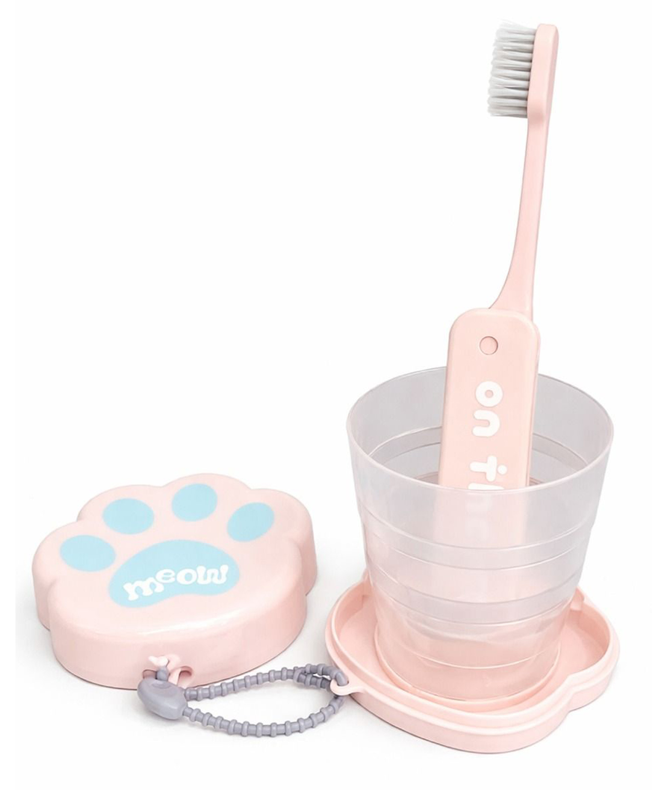 ZQBIEE Foldable Toothbrush for Kids Compact And Travel Foldable Design Toothbrush for School, Trips & Daily Use - Pink-picture-20