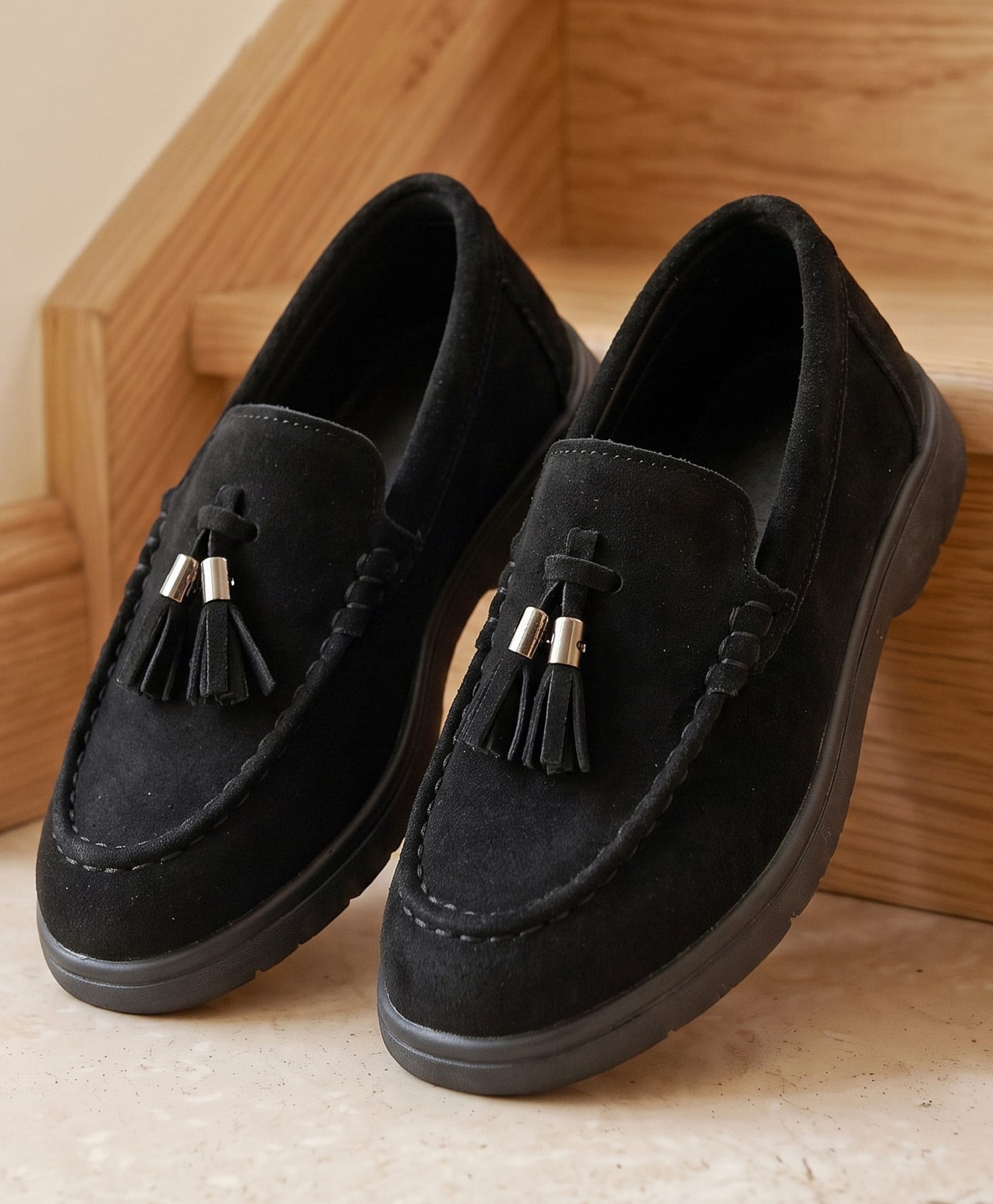 Cute Walk by Babyhug Slip On Solid Colour Party Wear Shoes - Black-picture-12